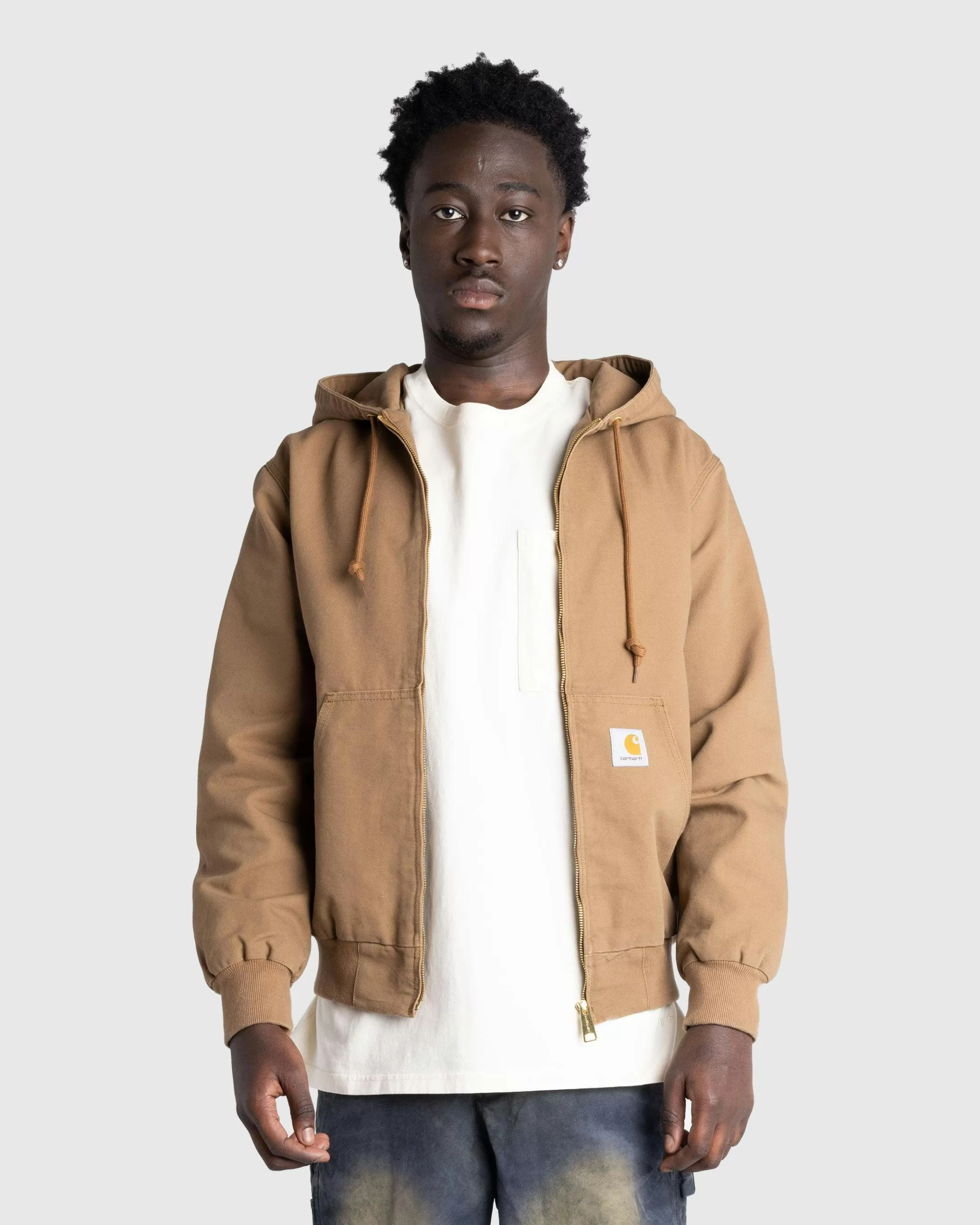 Flash Sale Carhartt WIP Active Jacket Hamilton Brown/Rinsed hamiltonbrown/rinsed