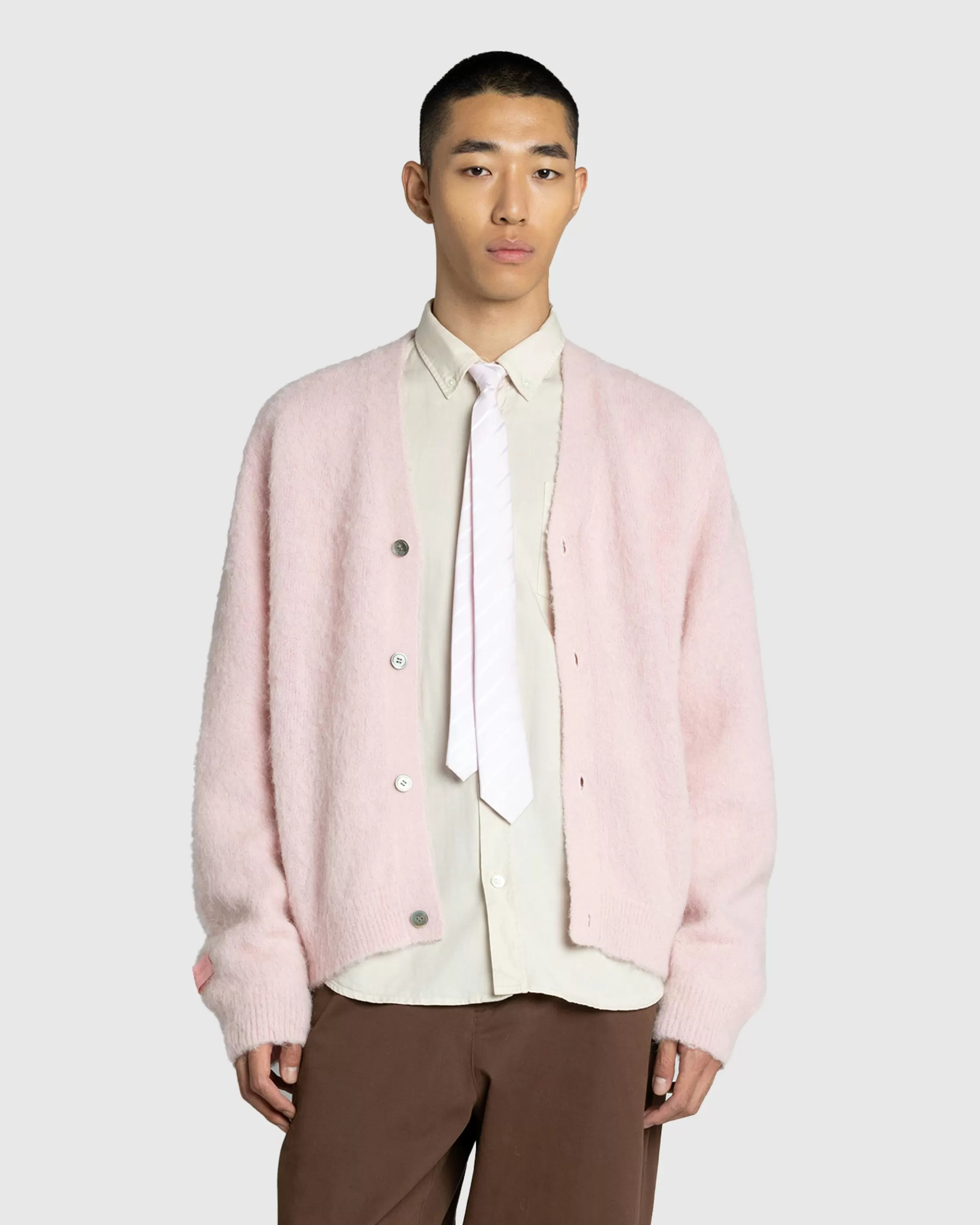 Outlet Sant Ambroeus Alpaca Cardigan Pink lightpink