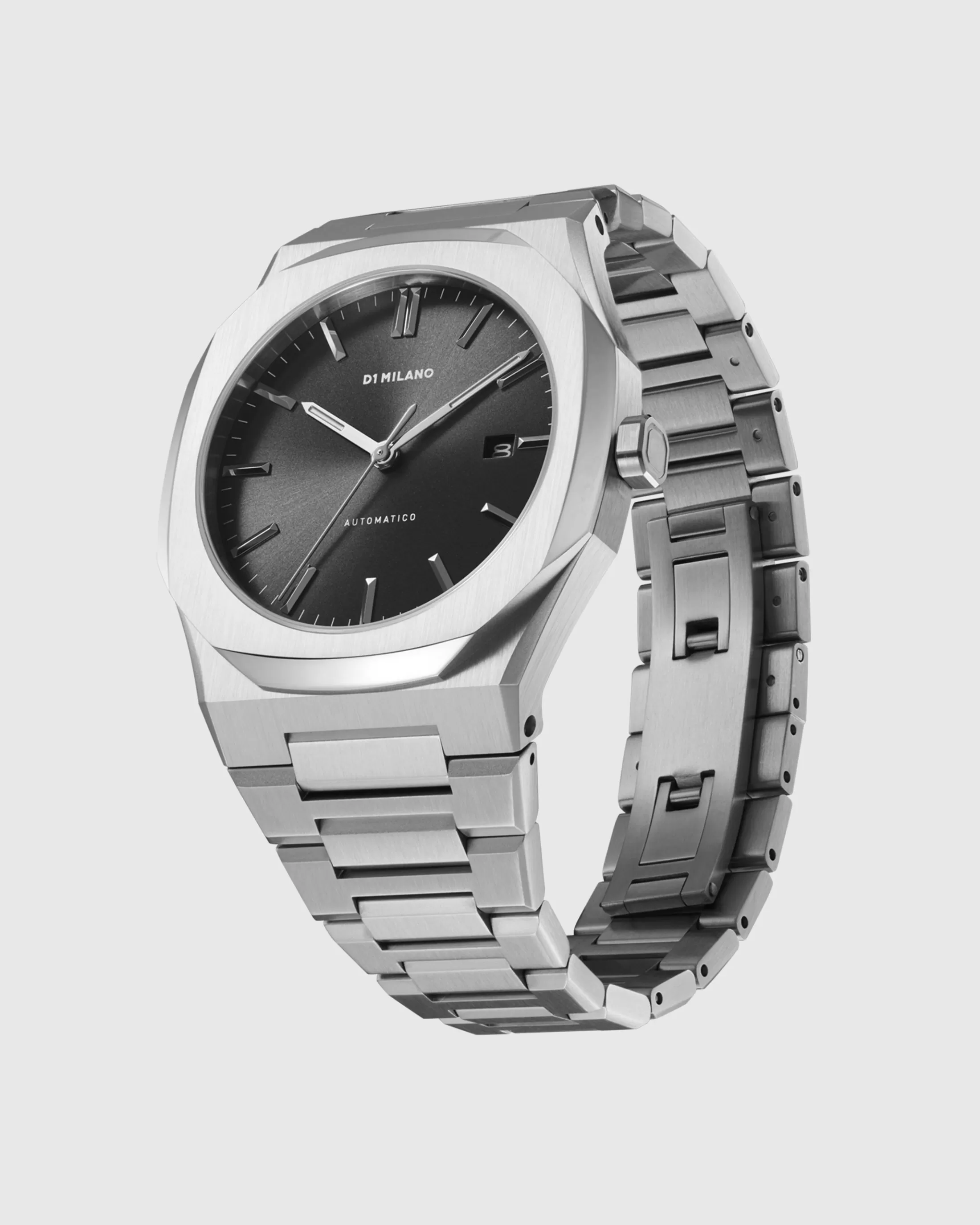 Best D1 Milano Automatic Bracelet 41.5mm black