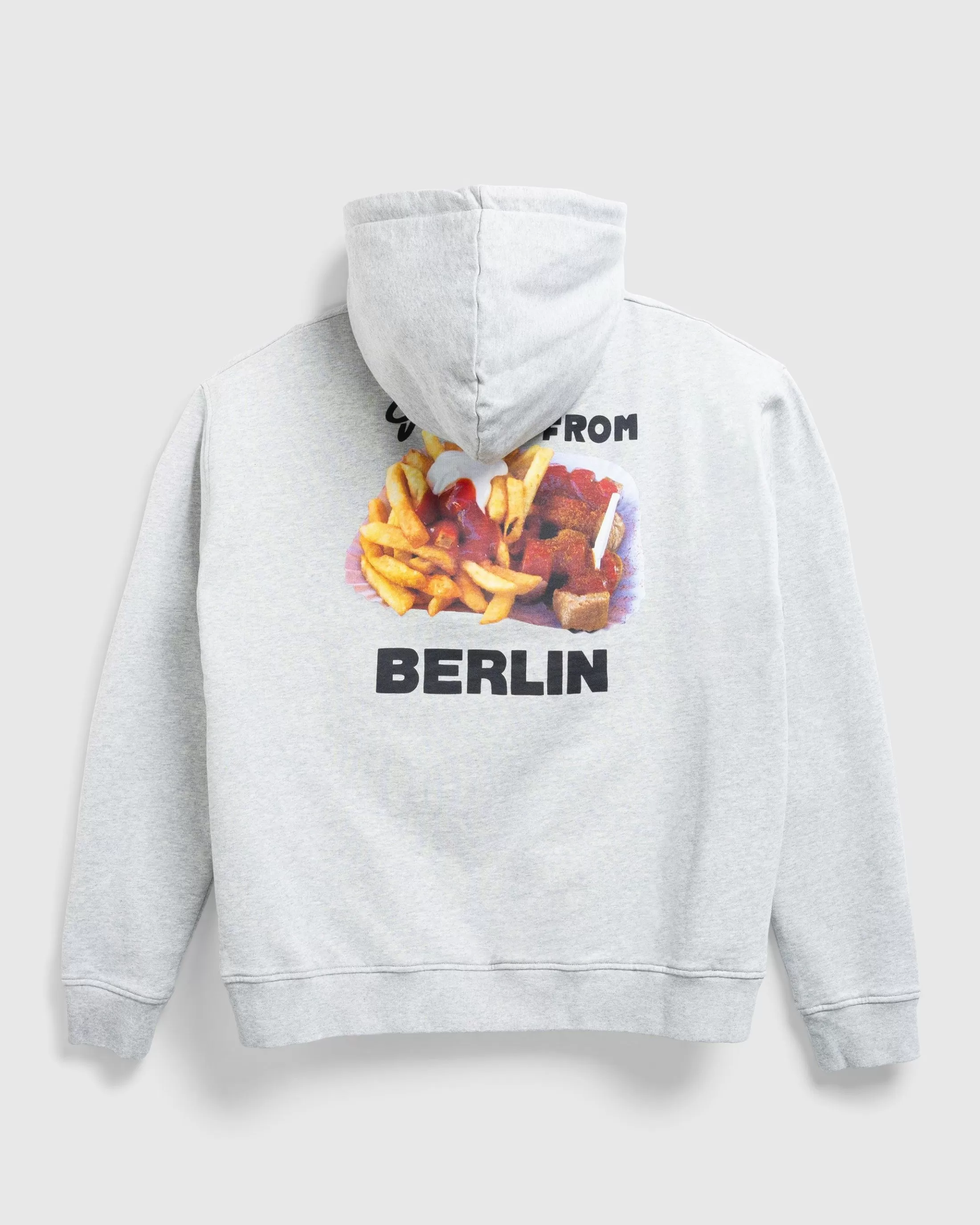 Shop Carne Bollente Berghain Days Hoodie Gray grey