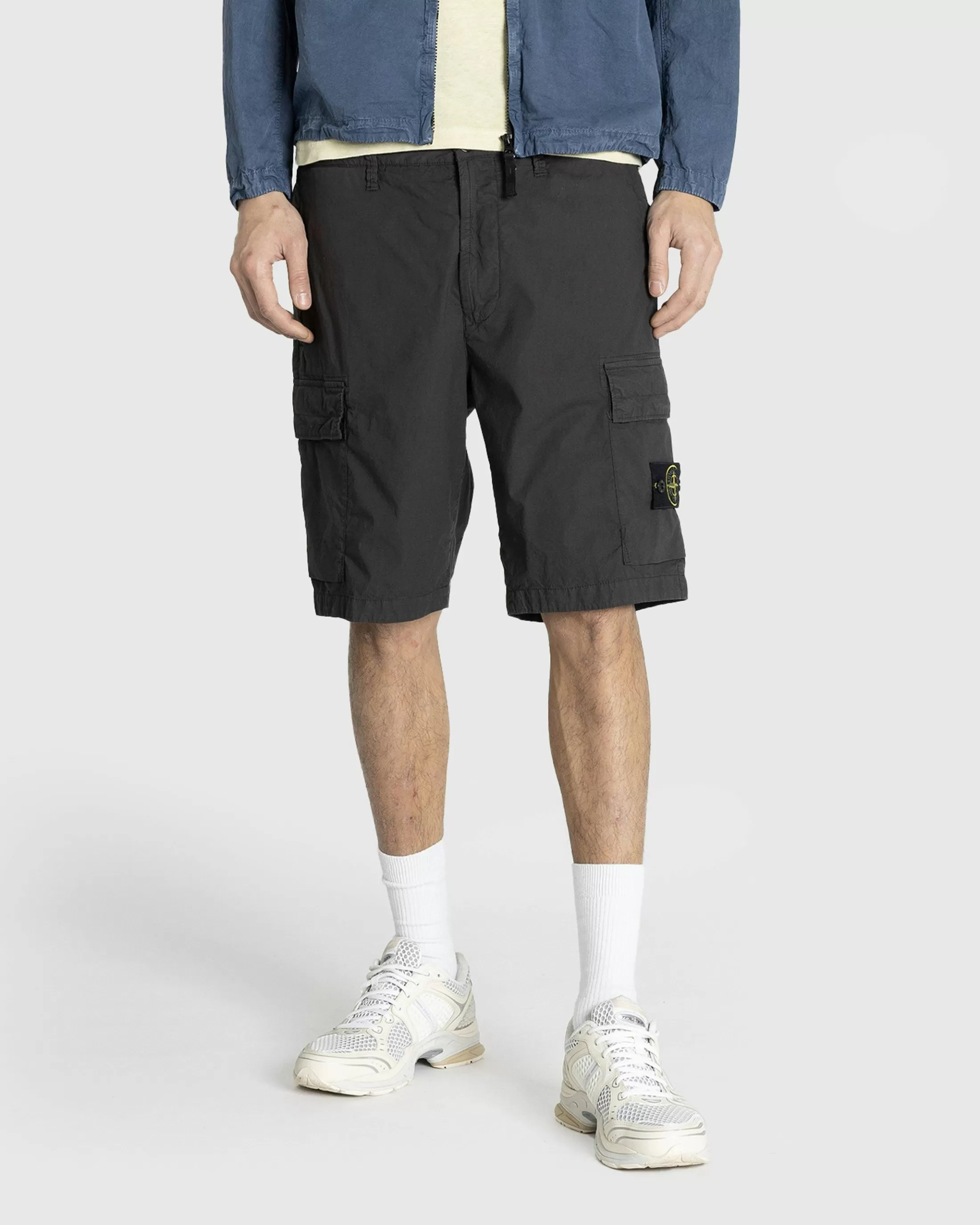 Clearance Stone Island Bermuda Shorts charcoal