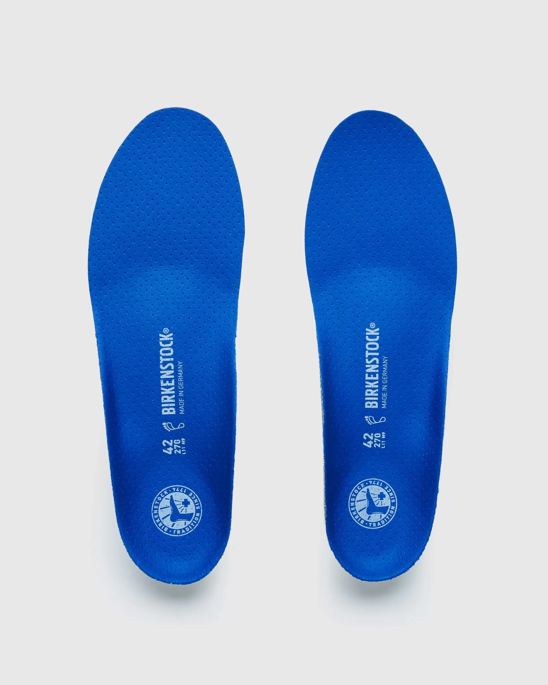 Shop Birkenstock Footbed for Sneakers blue