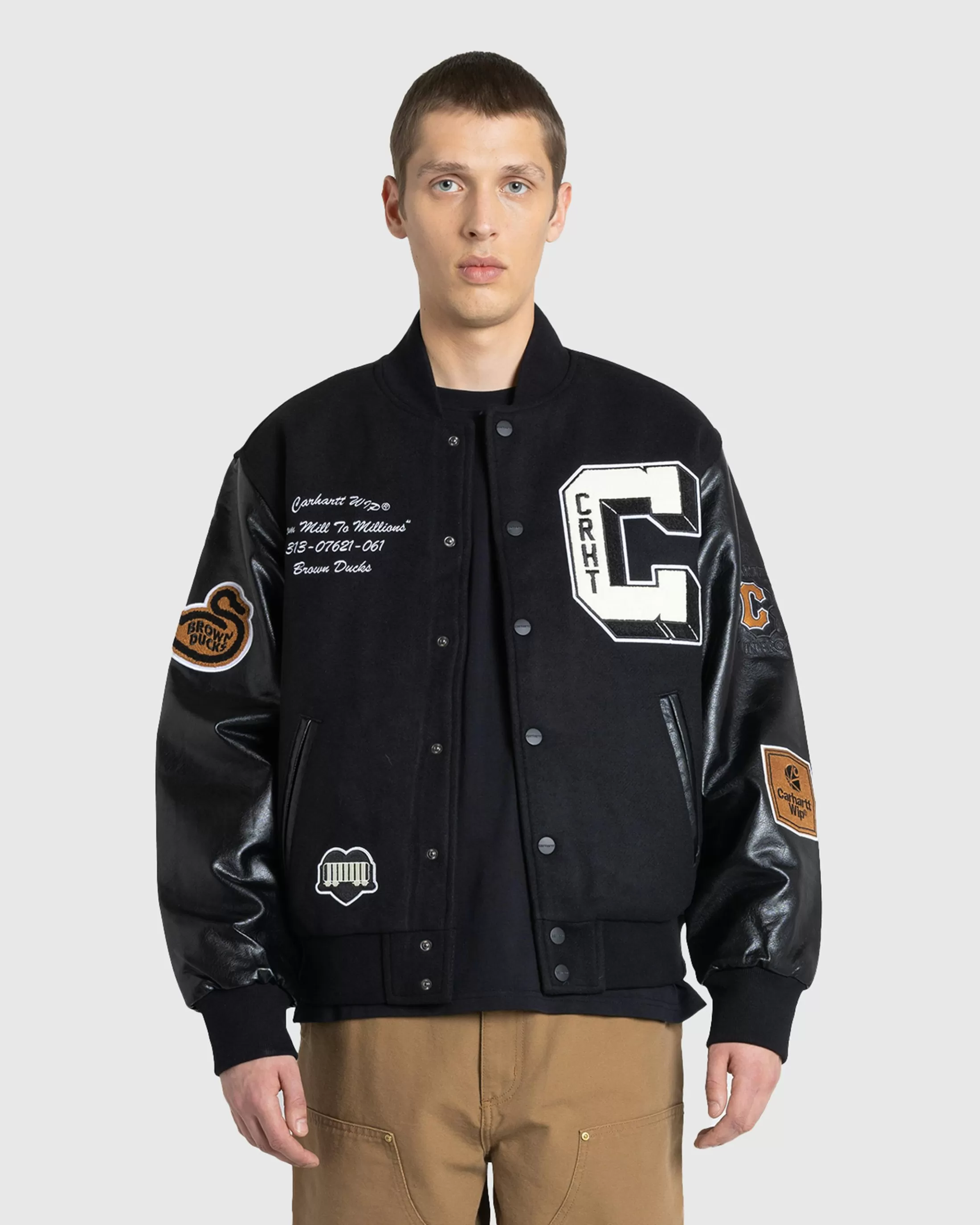 Online Carhartt WIP Brown Ducks Bomber / black