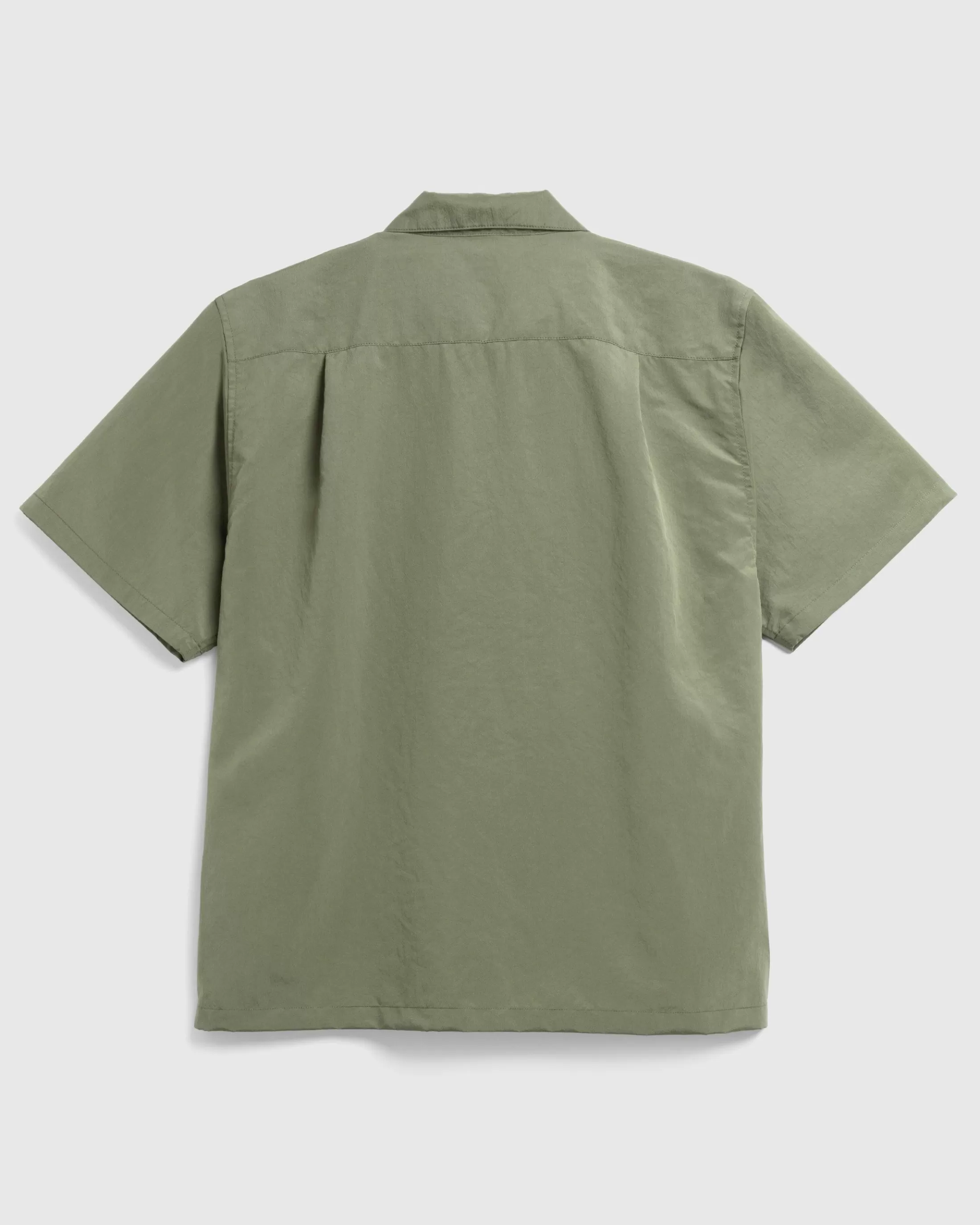 Outlet Highsnobiety HS05 Brushed Short-Sleeve Shirt green