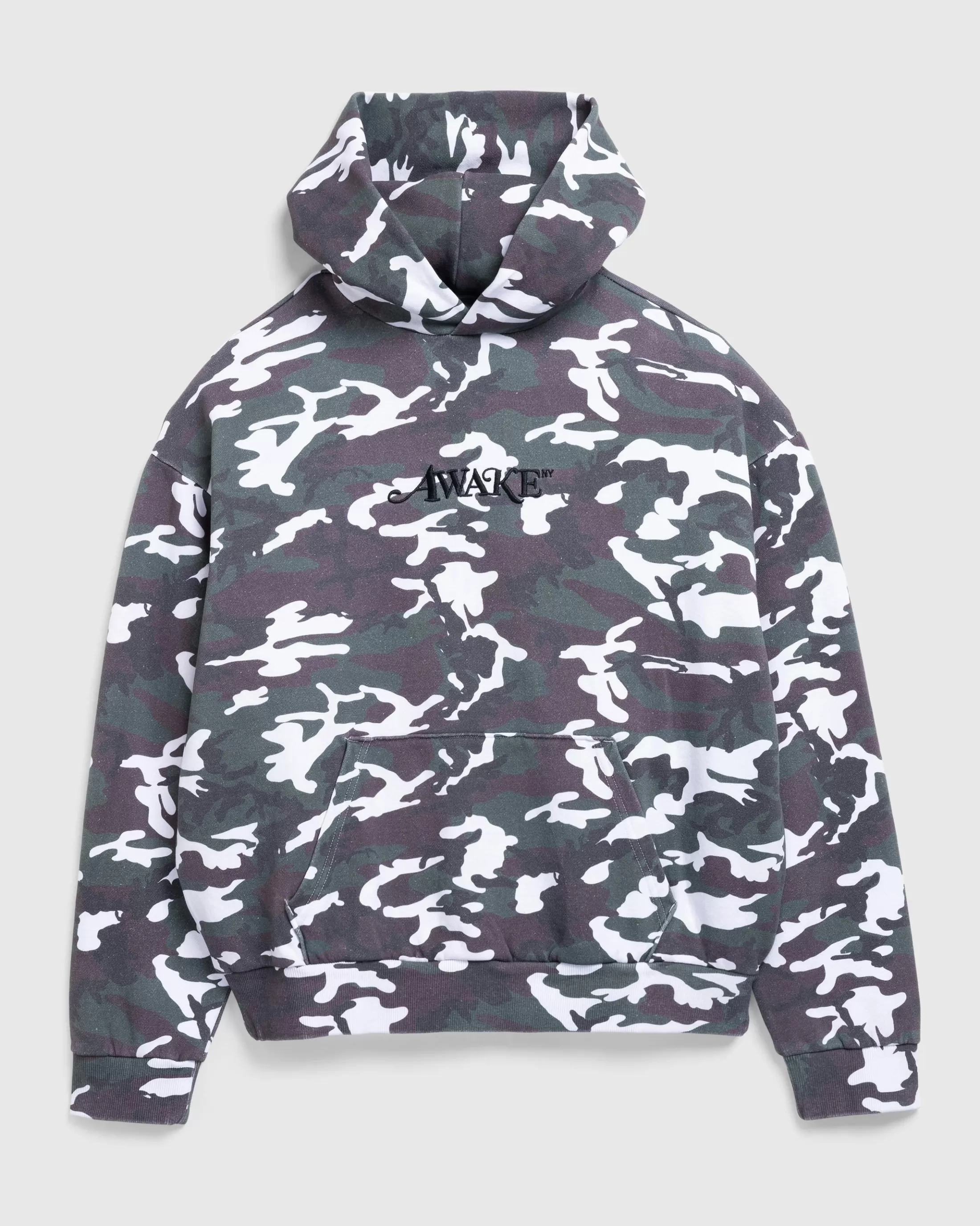 Hot Awake NY Camo Hoodie Green greencamo