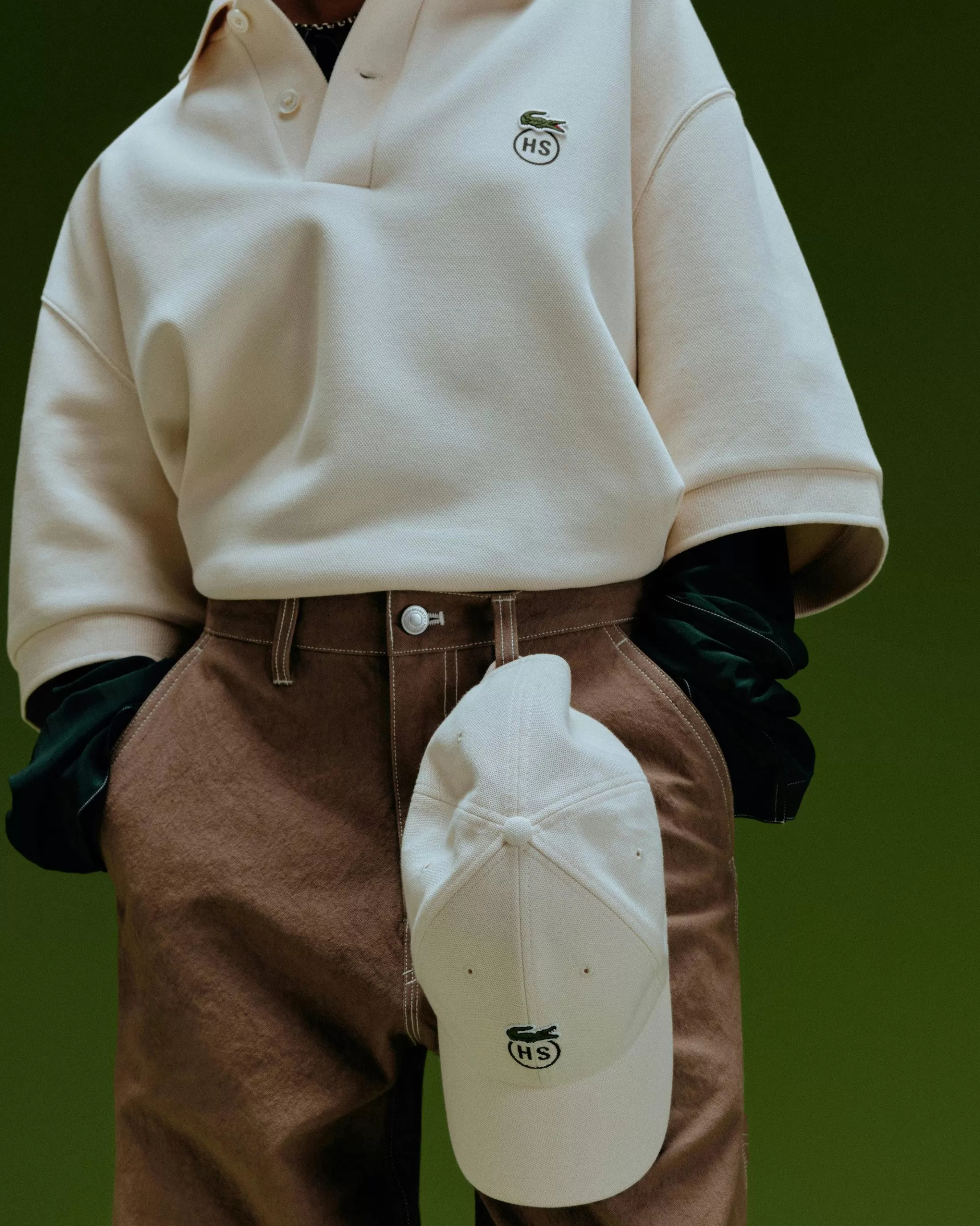 Fashion Lacoste Cap eggshell