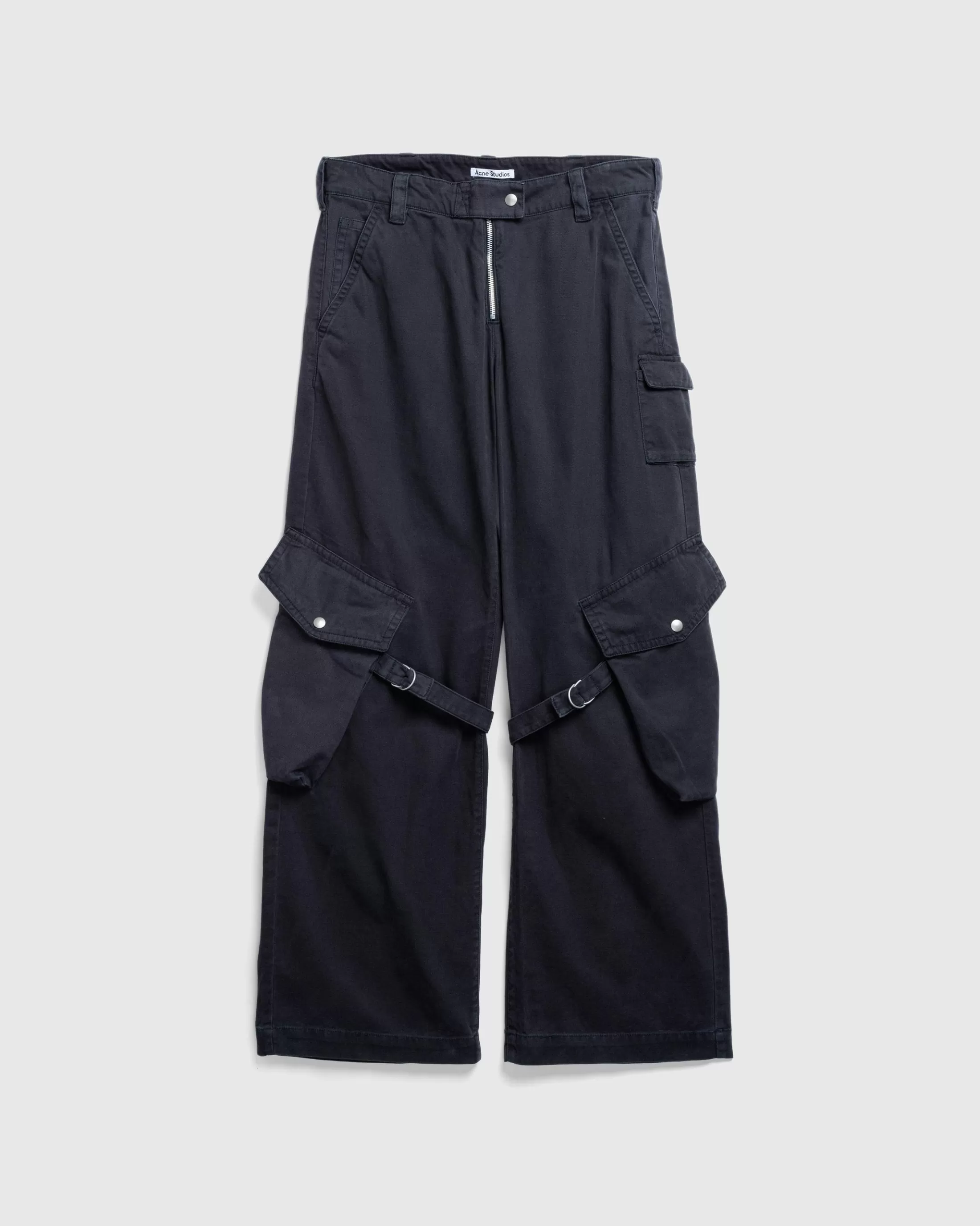 Sale Acne Studios Cargo Trousers Charcoal Grey charcoalgrey