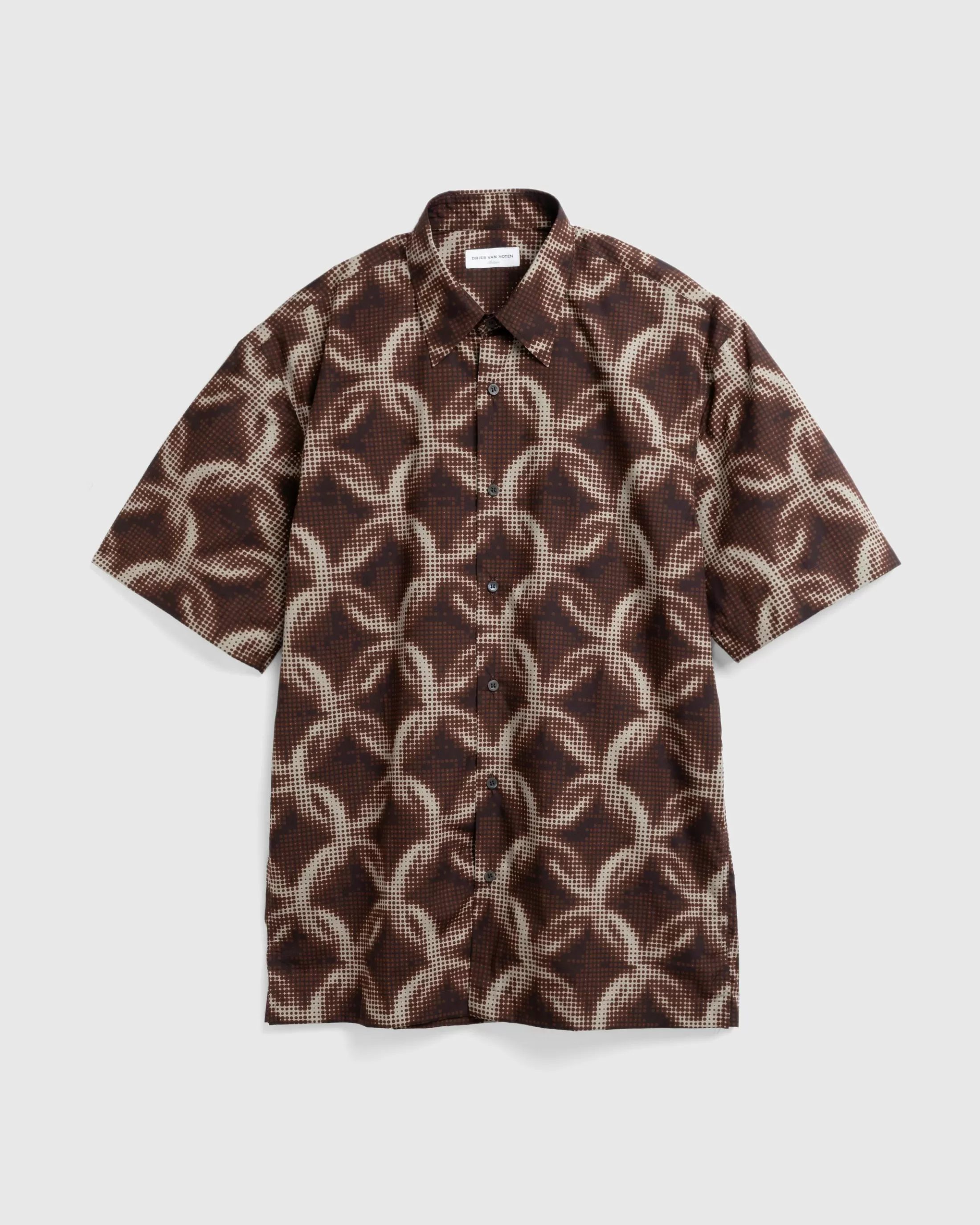 Outlet Dries van Noten Cassidye Shirt brown