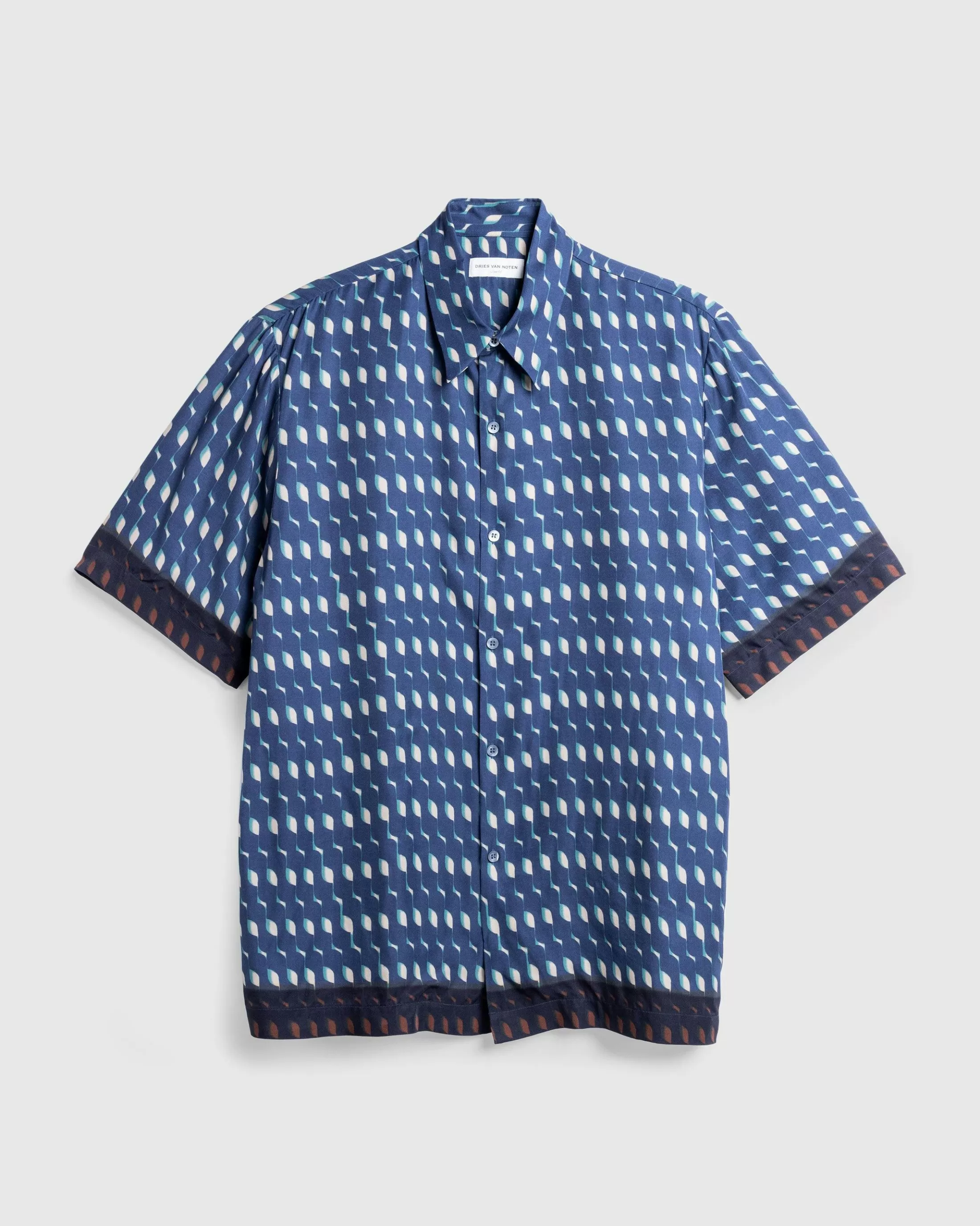 Clearance Dries van Noten Clasen Shirt blue