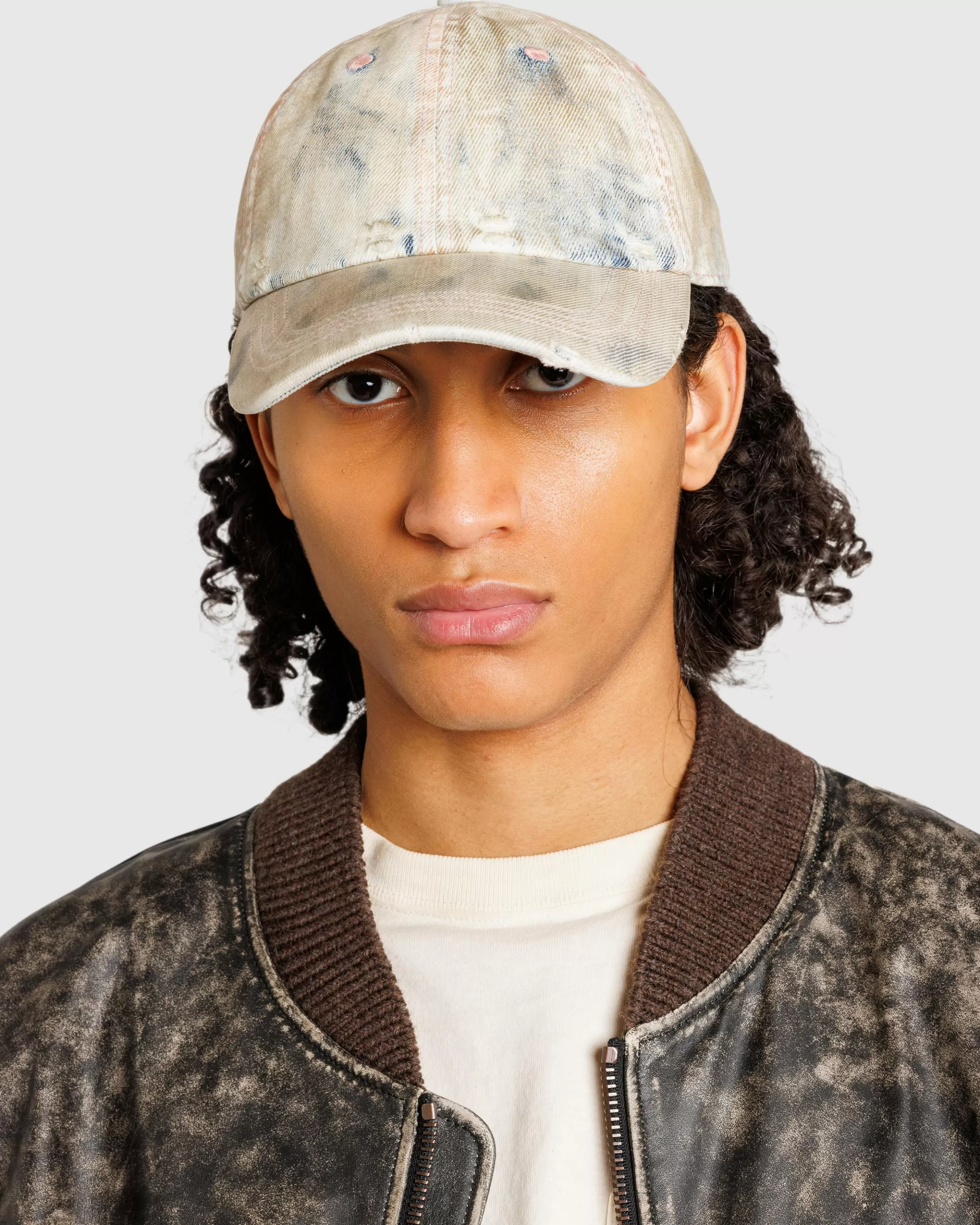 Flash Sale Acne Studios Coated Denim Cap Dirty Blue/Aqua Blue dirtyblue/aquablue