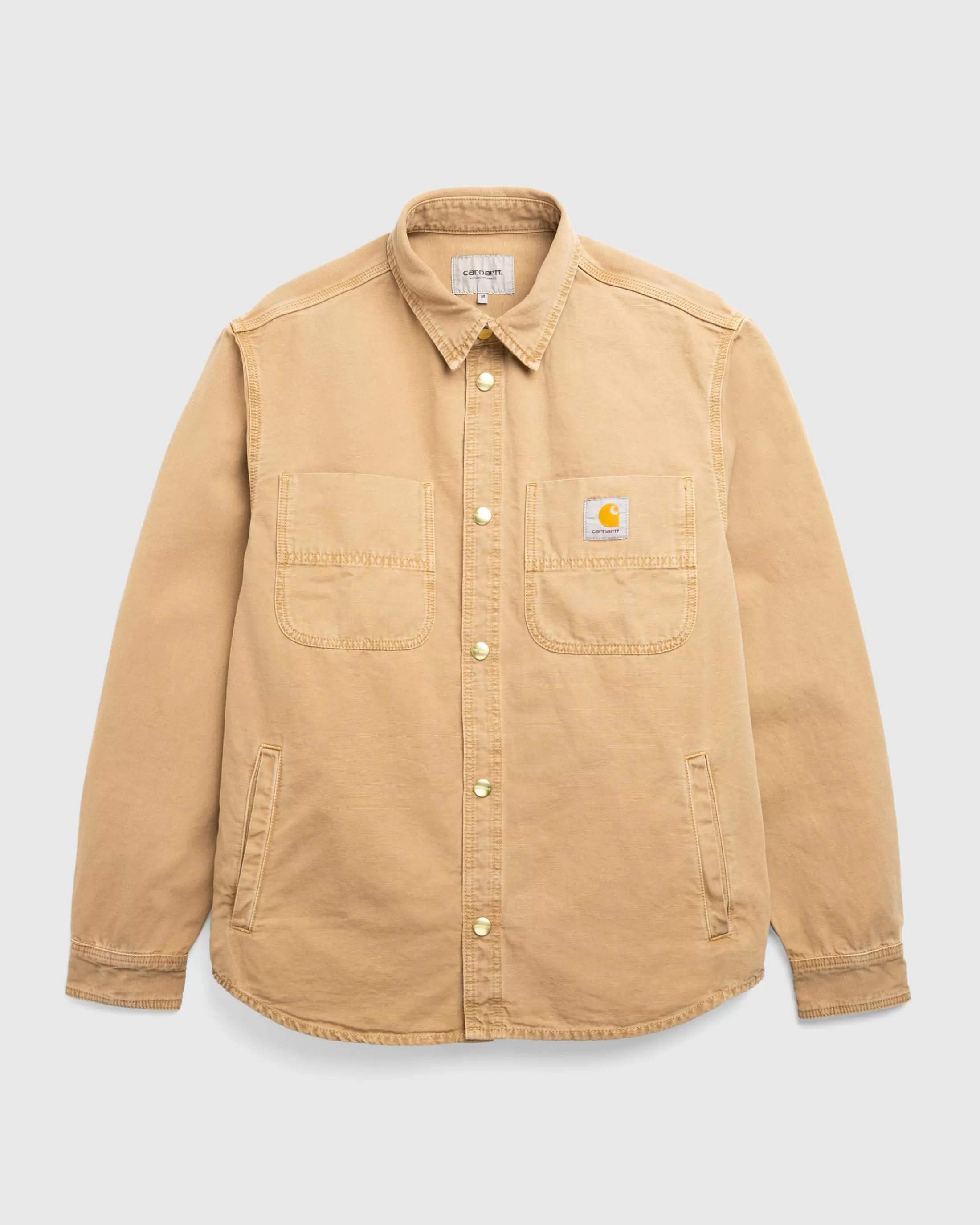 New Carhartt WIP Conro Shirt Jacket Peanut/Stone Dyed peanut/stonedyed