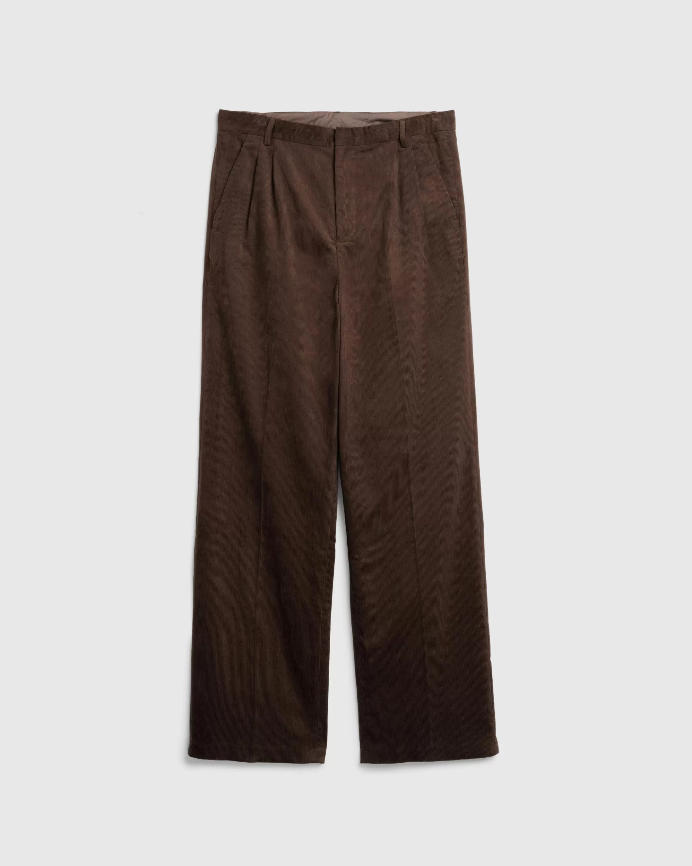 Online Highsnobiety HS05 Cord Pleated Dress Pants brown