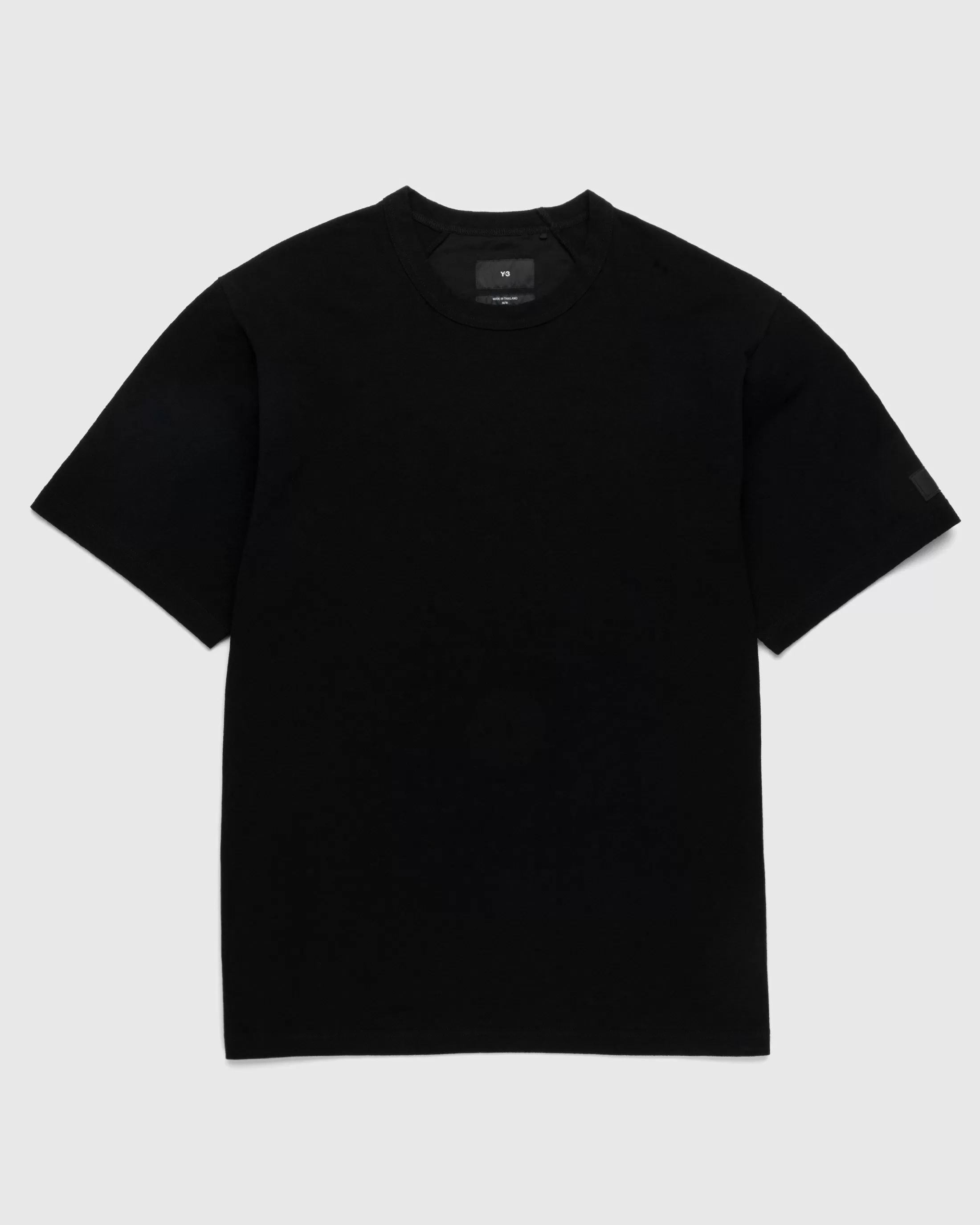 New Y-3 Crepe Short-Sleeve T-Shirt black