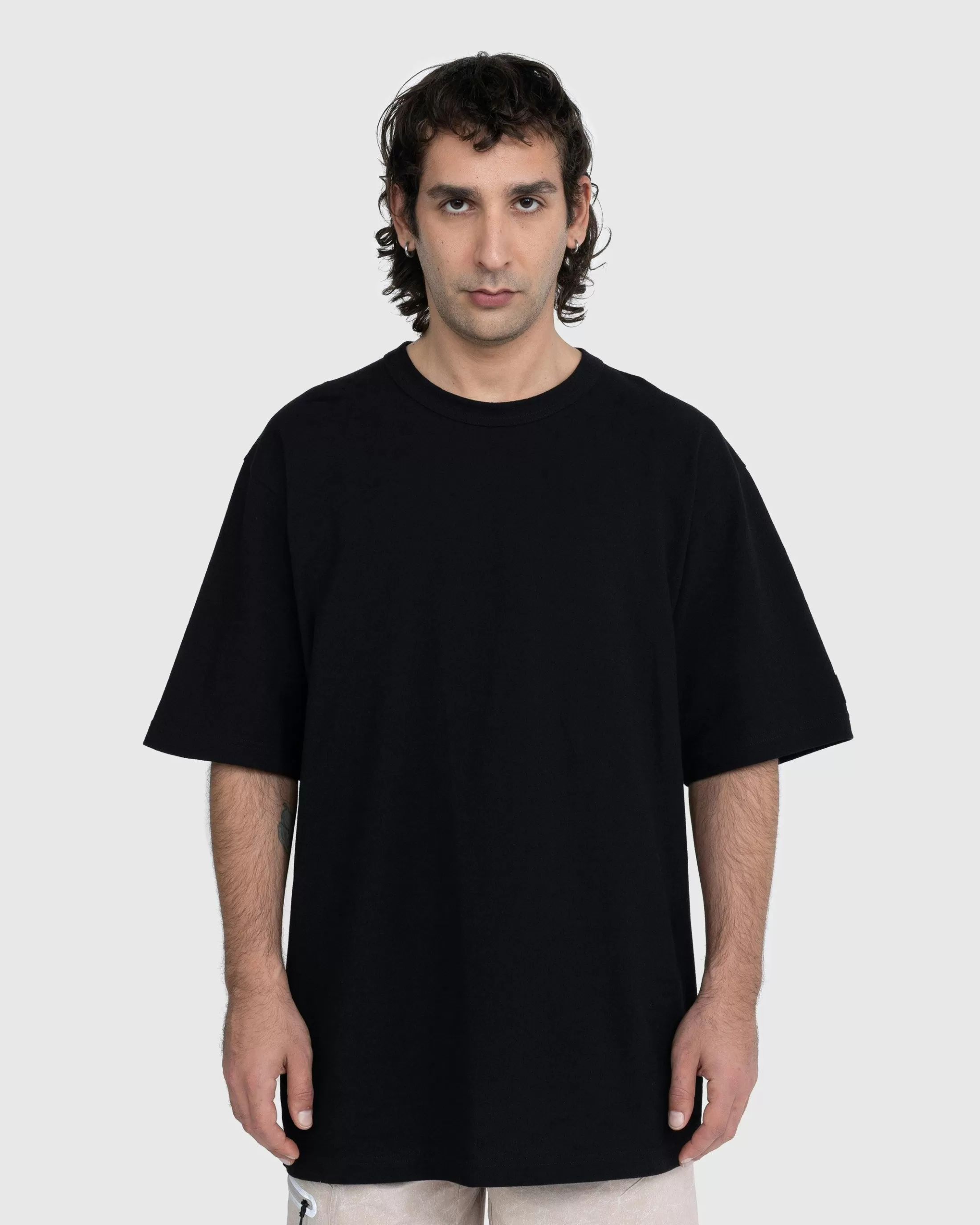 New Y-3 Crepe Short-Sleeve T-Shirt black