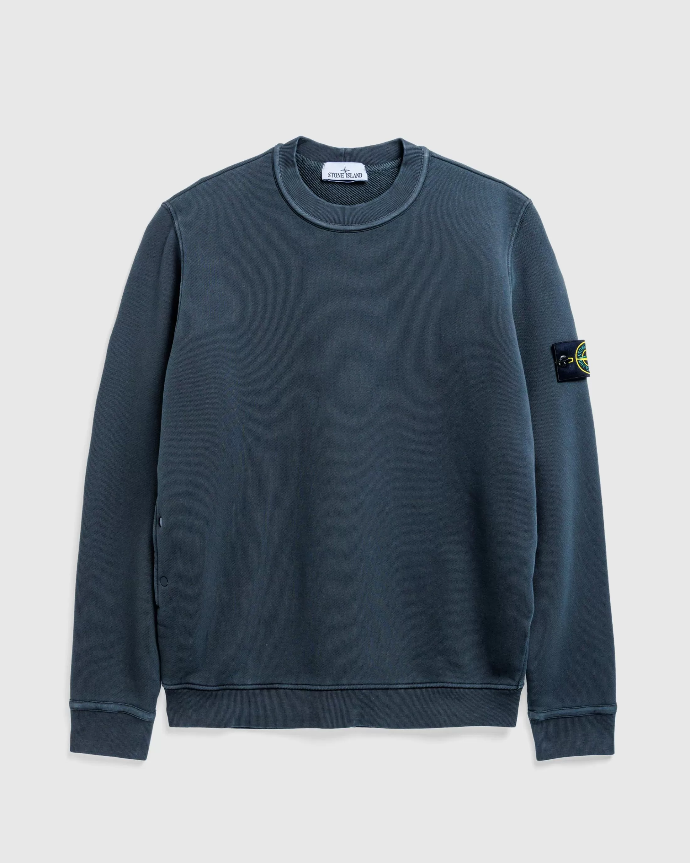 Best Sale Stone Island Crewneck Sweatshirt Lead Grey leadgrey