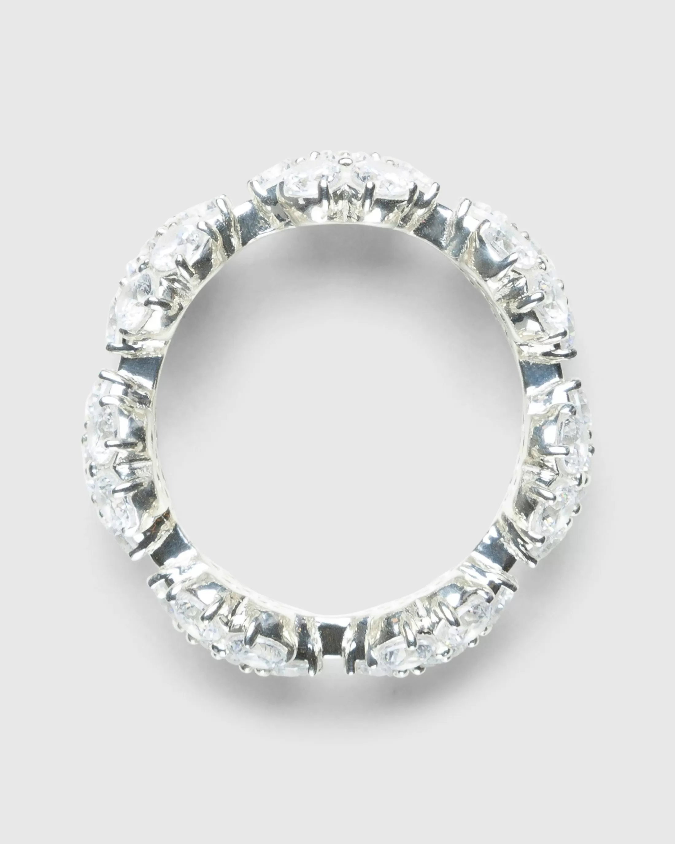 Hot Hatton Labs Daisy Eternity Ring silver/white