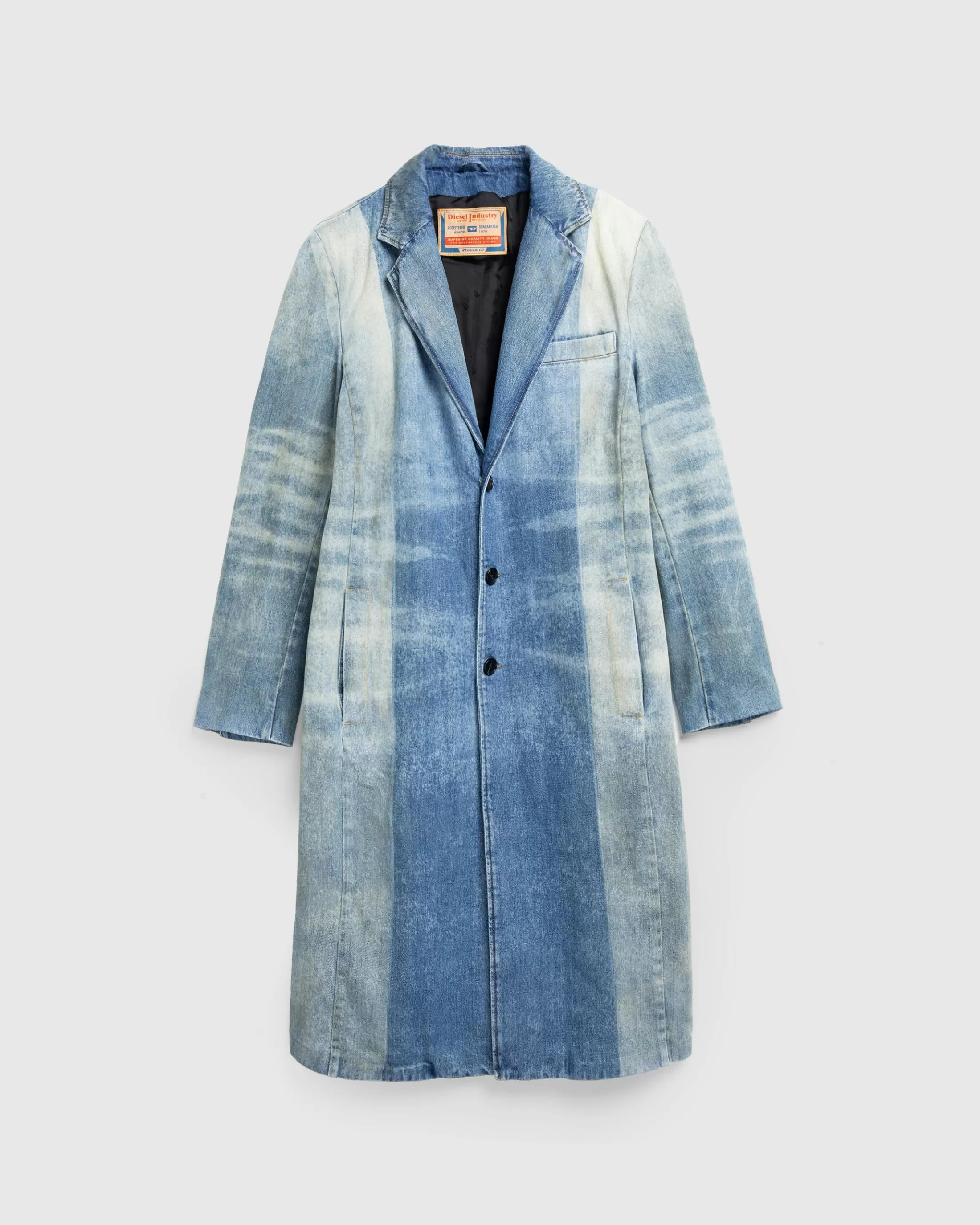 Fashion Diesel Denim Coat Medium blue