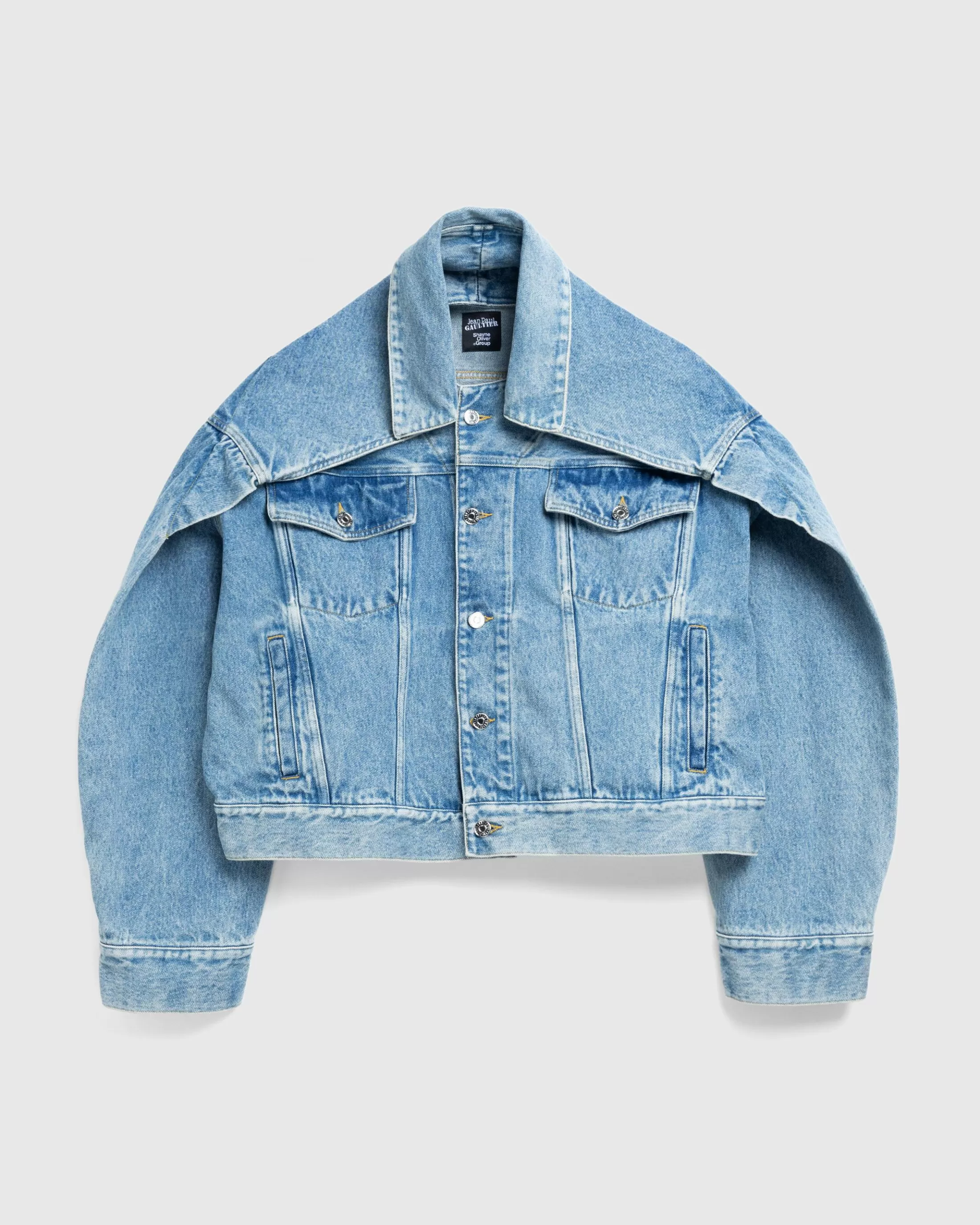 Sale Jean Paul Gaultier Denim Jacket Light Blue lightblue