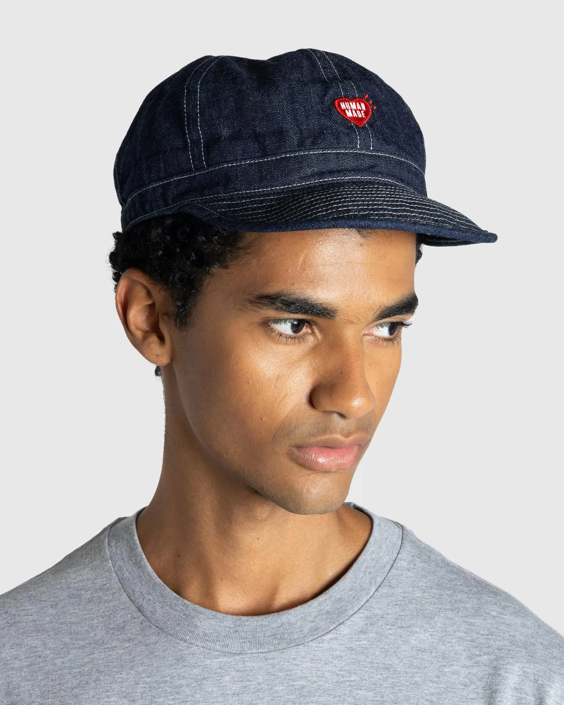 Cheap Human Made Denim Work Cap indigo