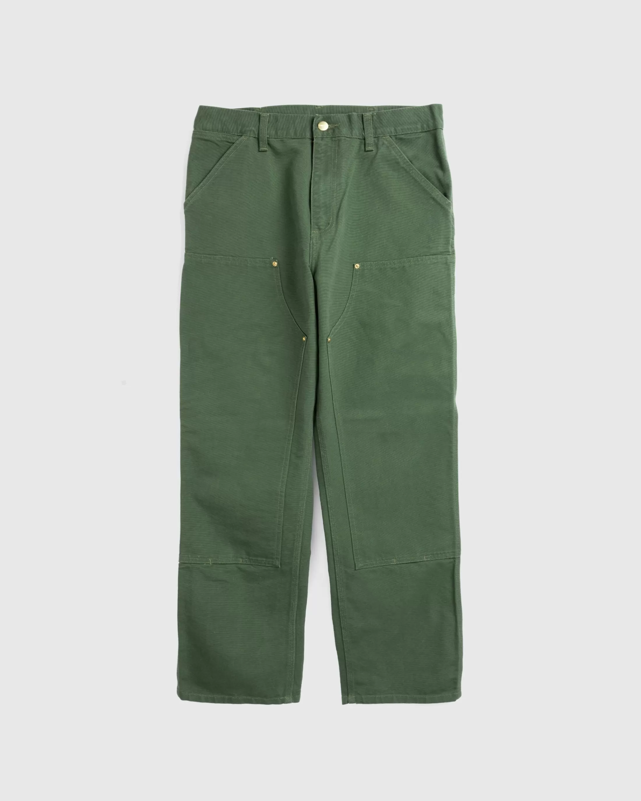 Sale Carhartt WIP Double Knee Pant tarragon/rinsed