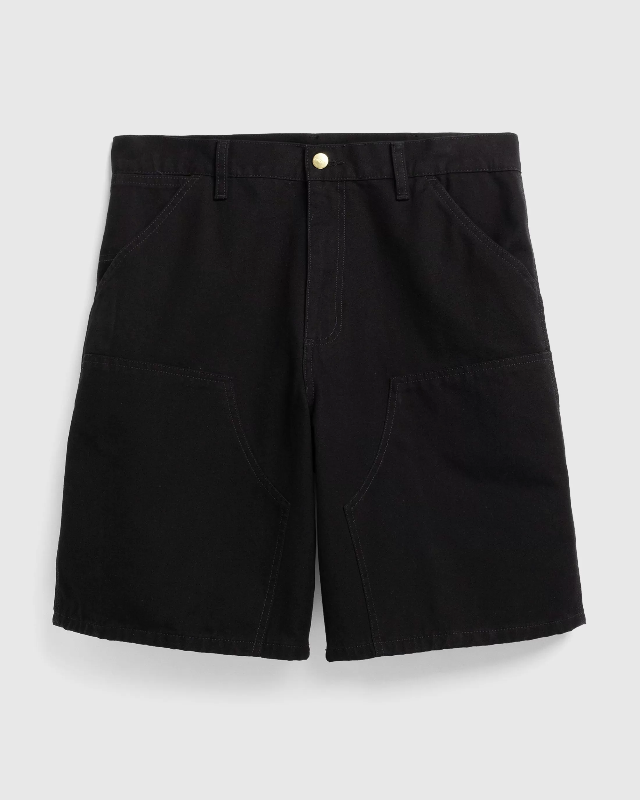 Flash Sale Carhartt WIP Double Knee Short black/rinsed