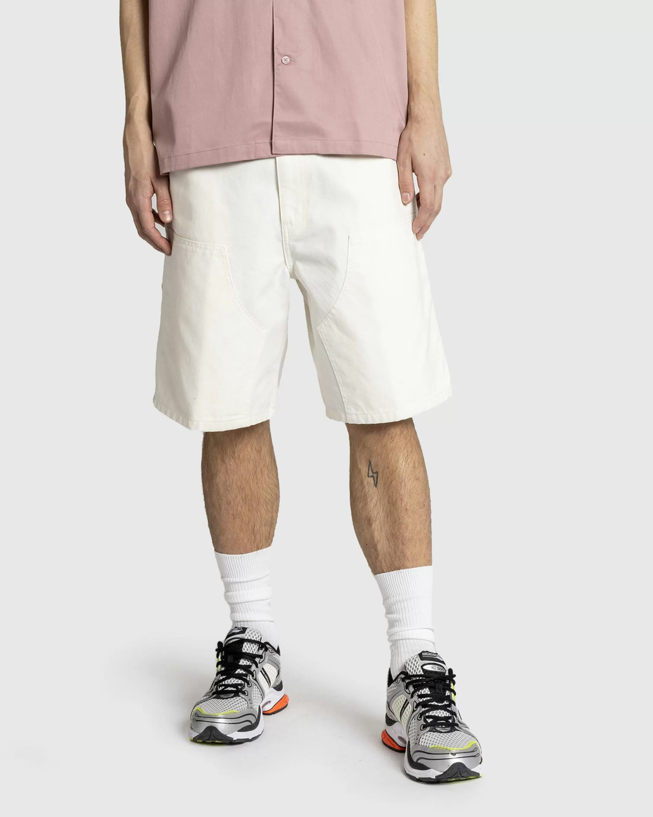 Best Sale Carhartt WIP Double Knee Short wax/rinsed