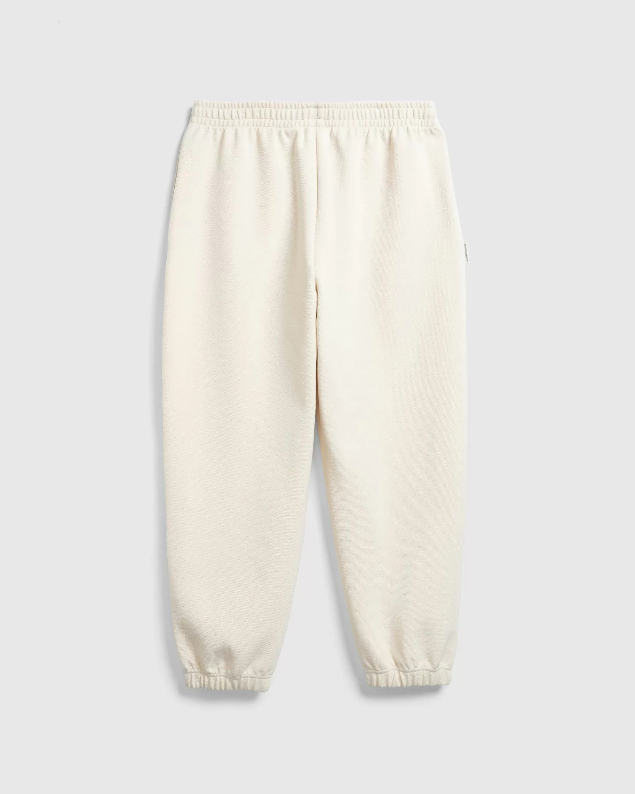 Fashion Lacoste Double-Faced Piqué Sweatpants eggshell