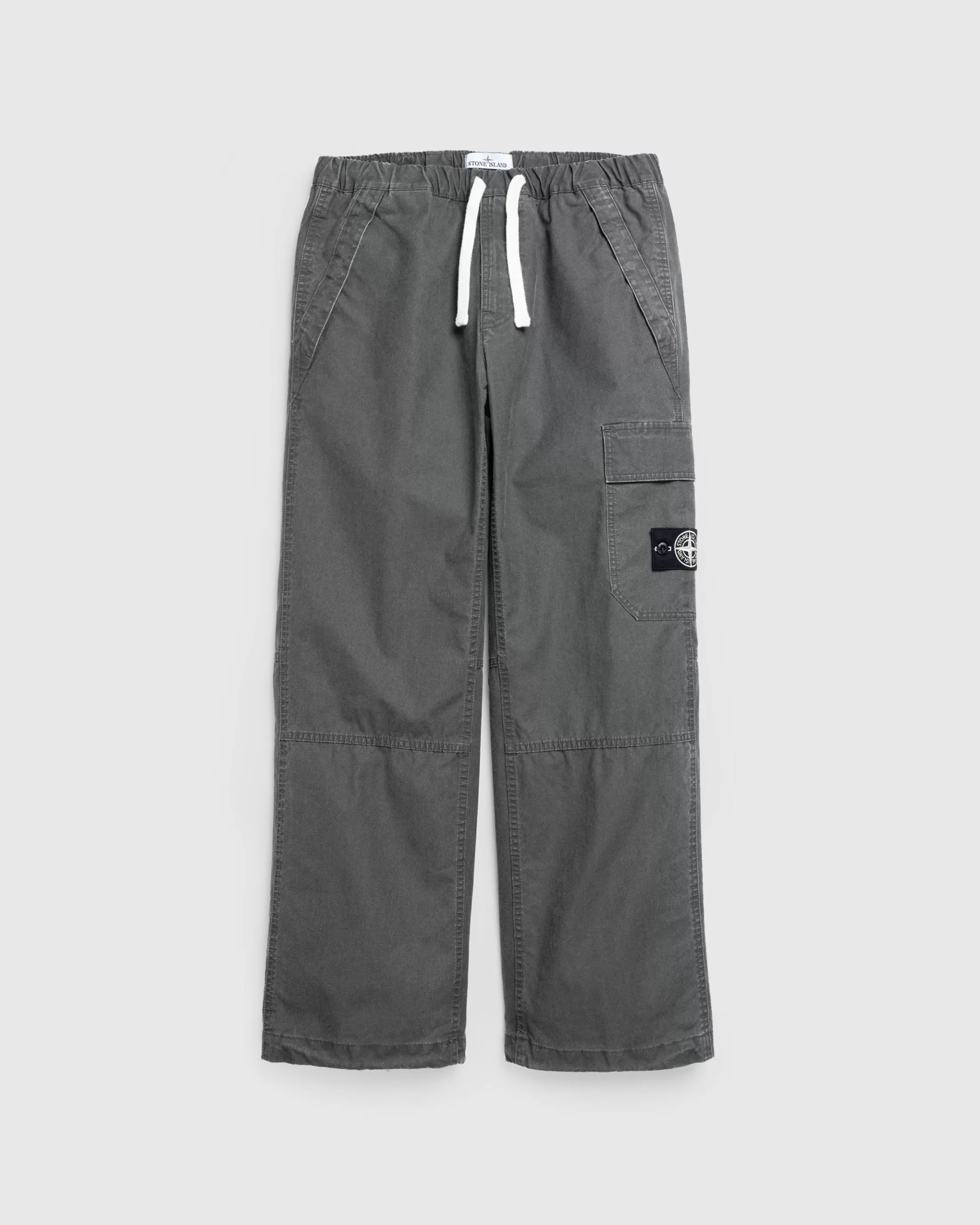 Hot Stone Island Drawstring Pants Lead Grey leadgrey