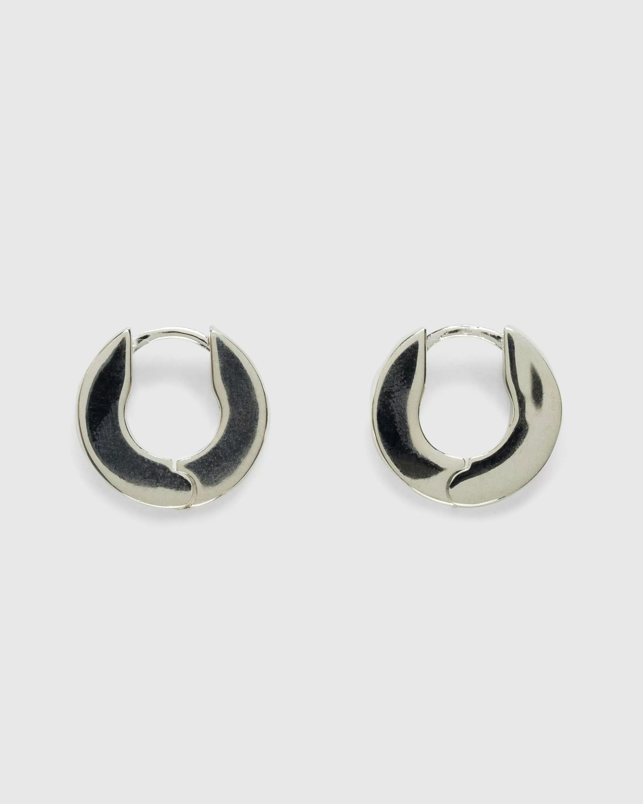 Best Sale Hatton Labs Edge Hoop Earrings silver