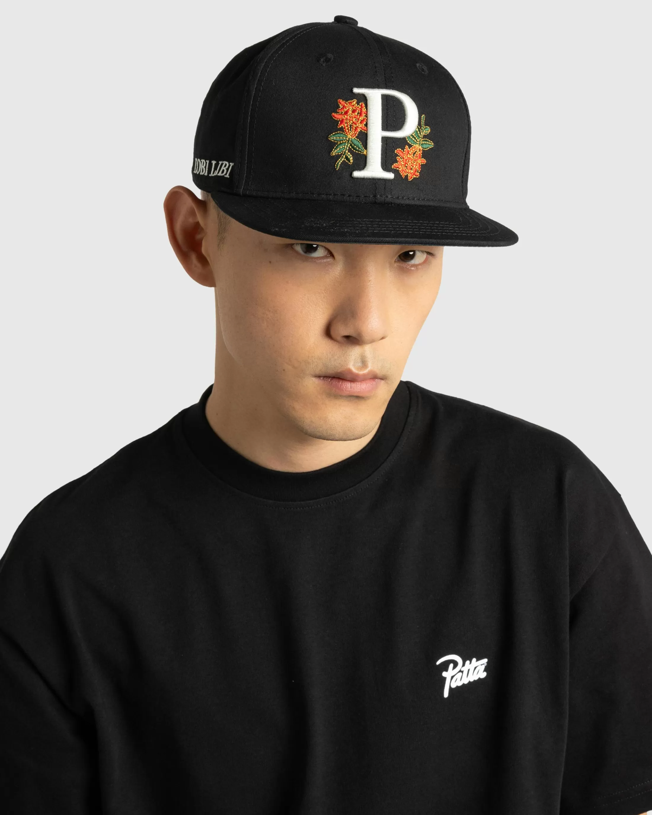 Shop Patta Faya Lobi Libi Sports Cap black