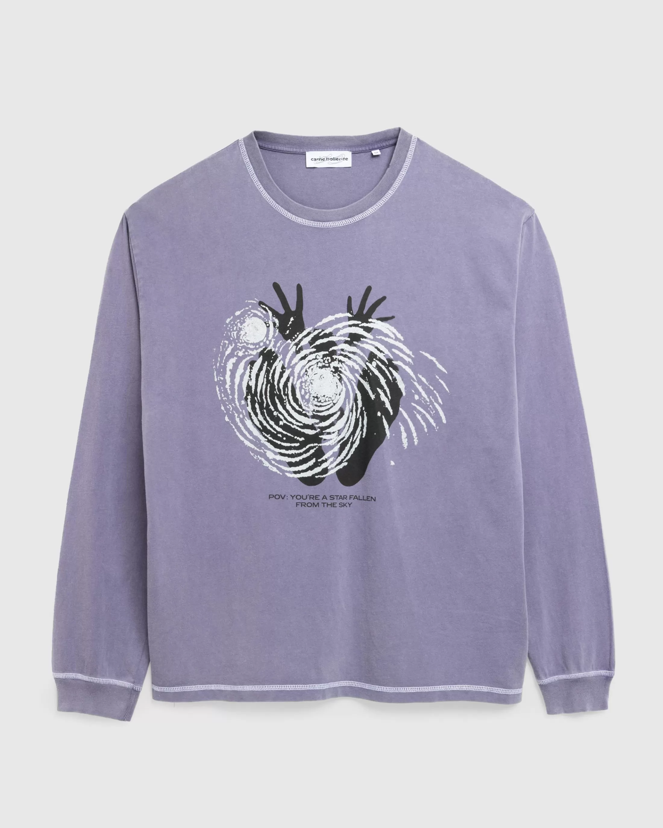 Best Carne Bollente Fell From The Sky Long-Sleeve lavender