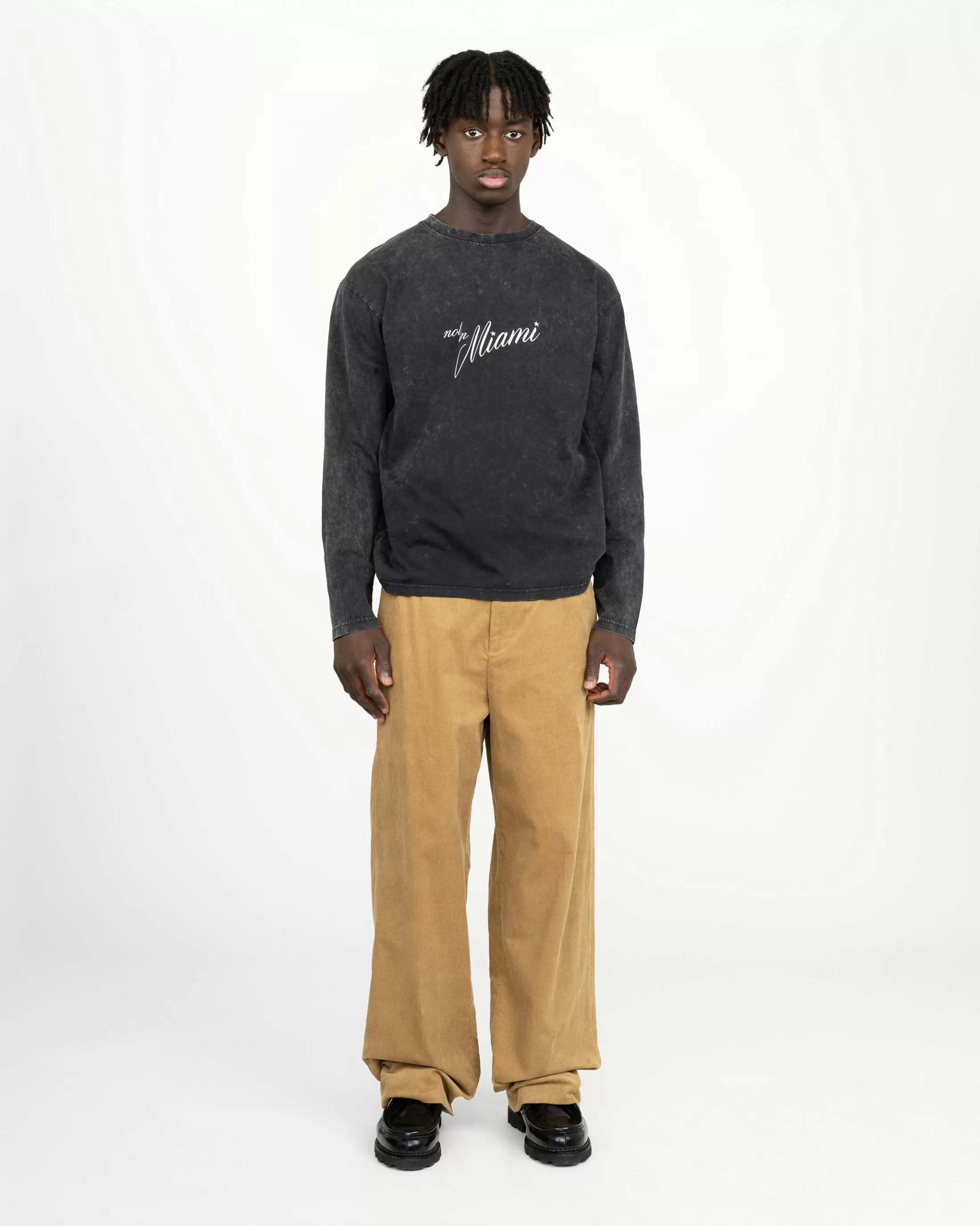 New Highsnobiety Floatie Long-Sleeve T-Shirt brown