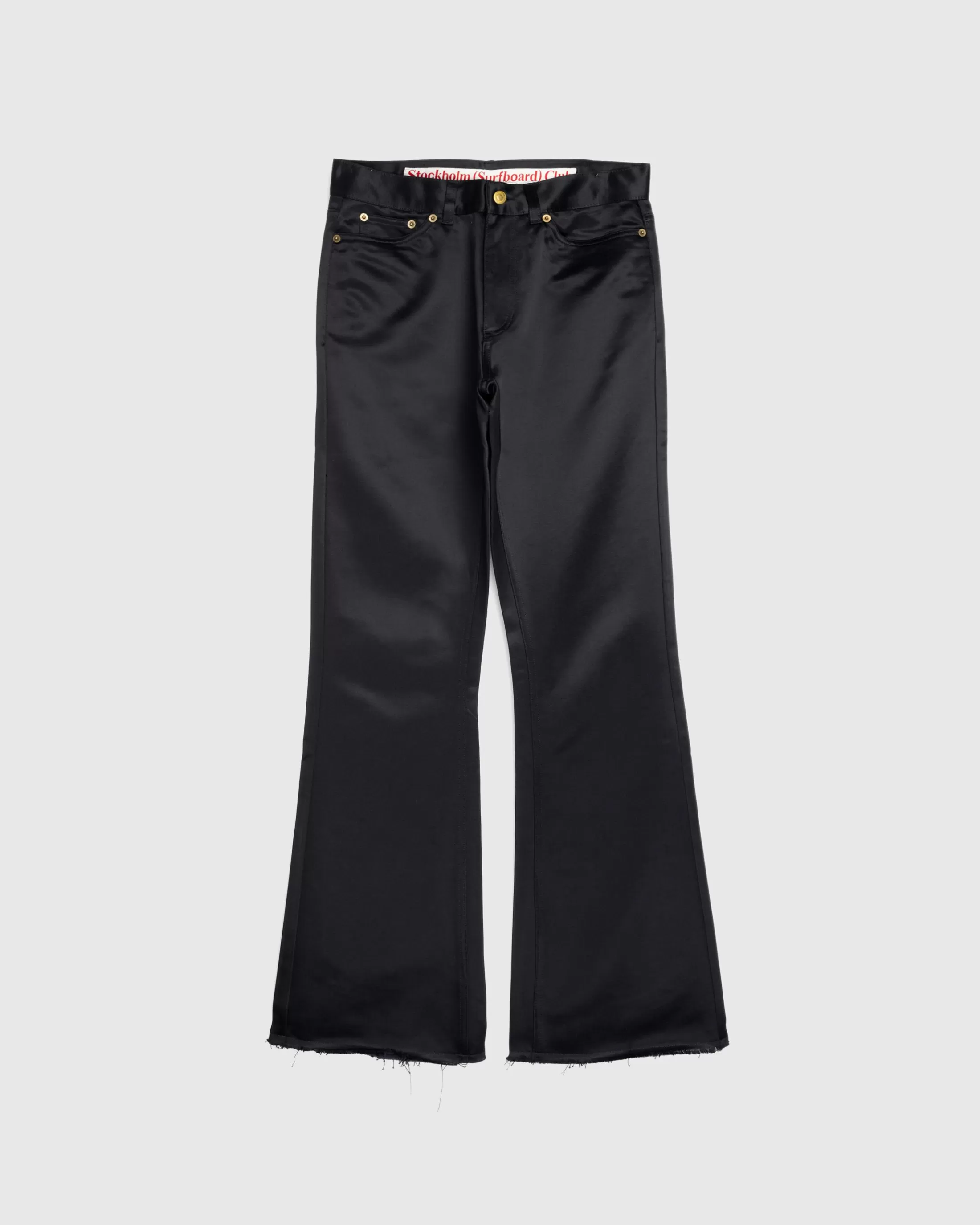 Shop Stockholm Surfboard Club Fog Pants black