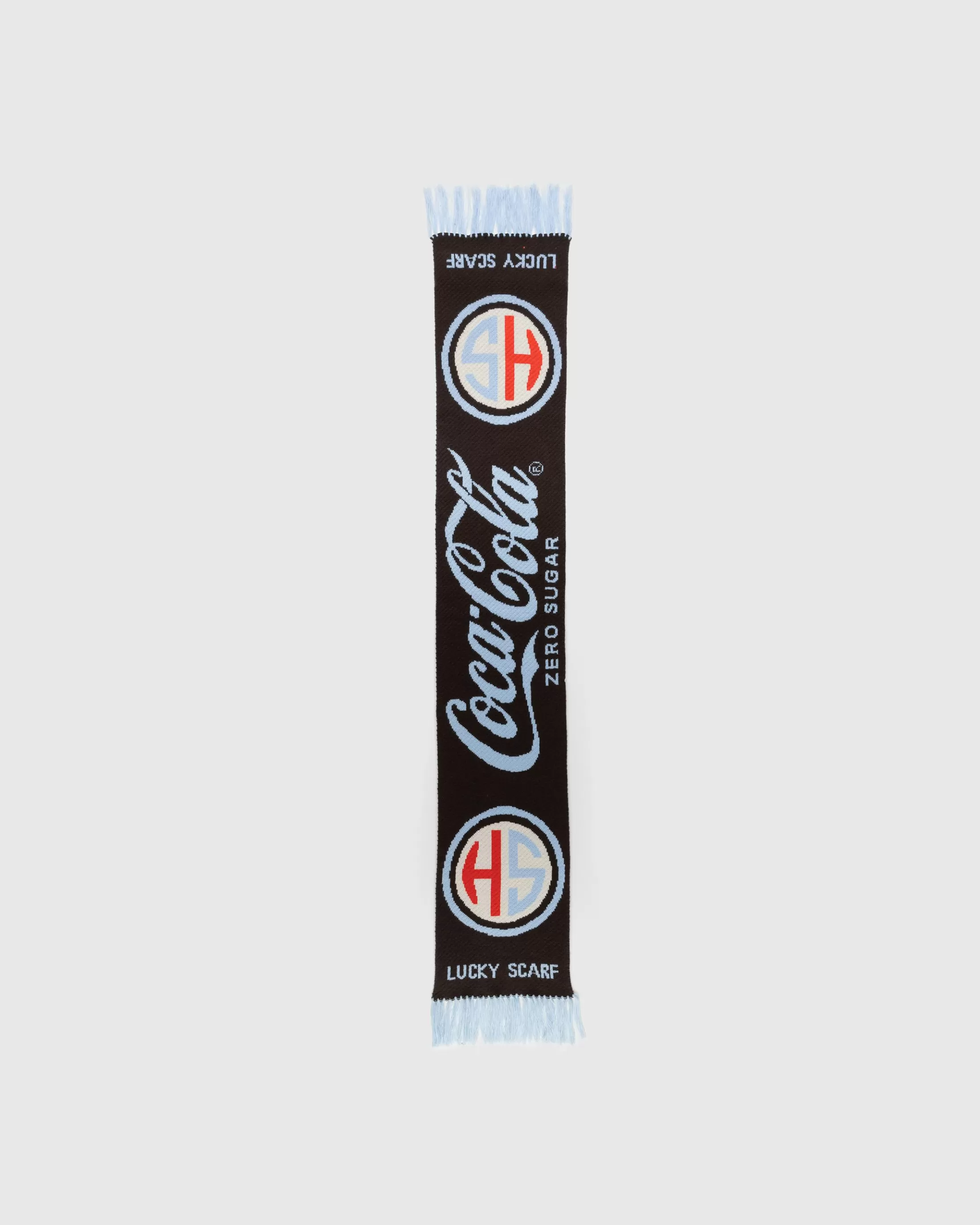 Shop Highsnobiety Football Scarf /Blue black