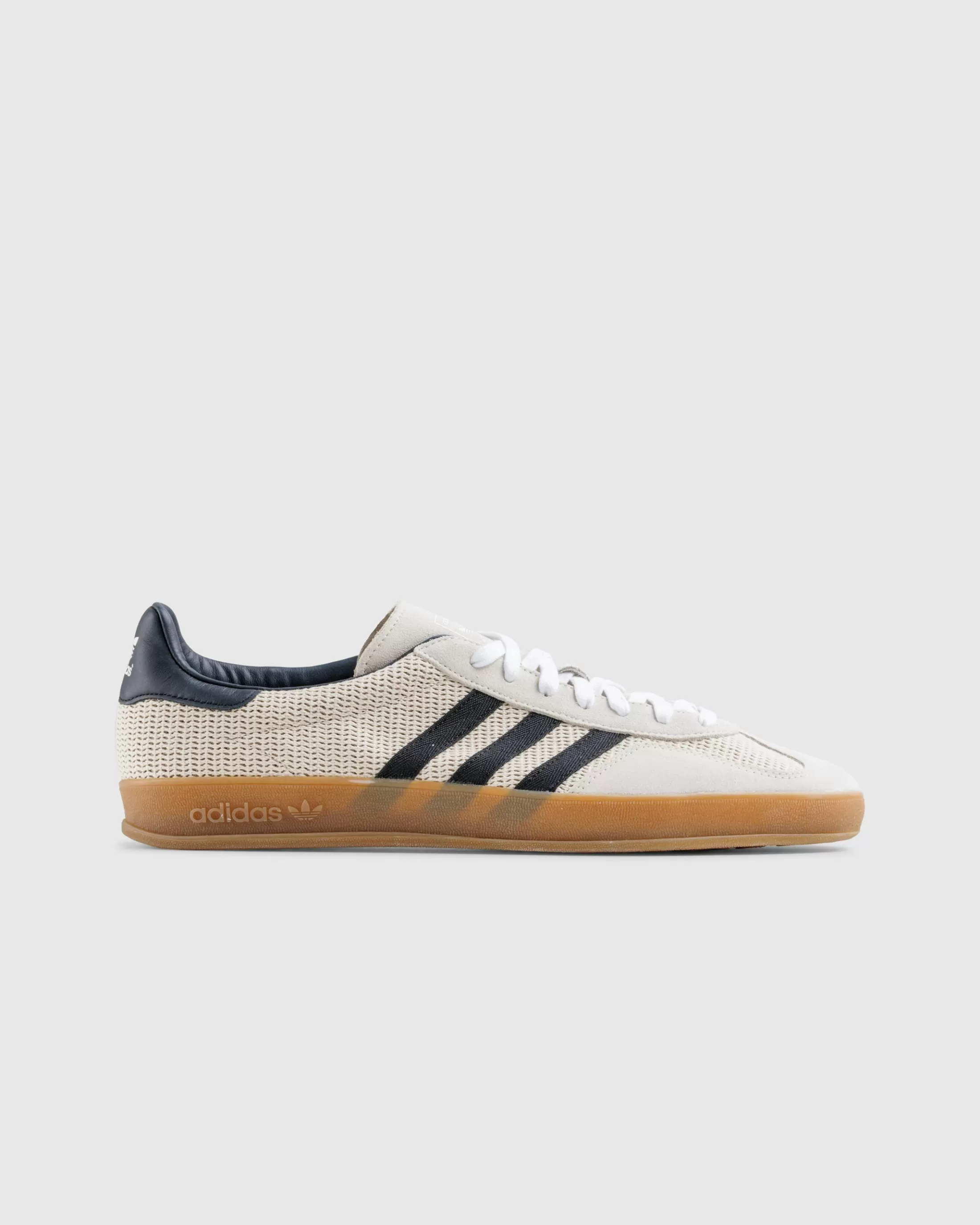 Flash Sale adidas Gazelle Indoor Aluminum/Black/Gum Beige alumin/cblack/gum3