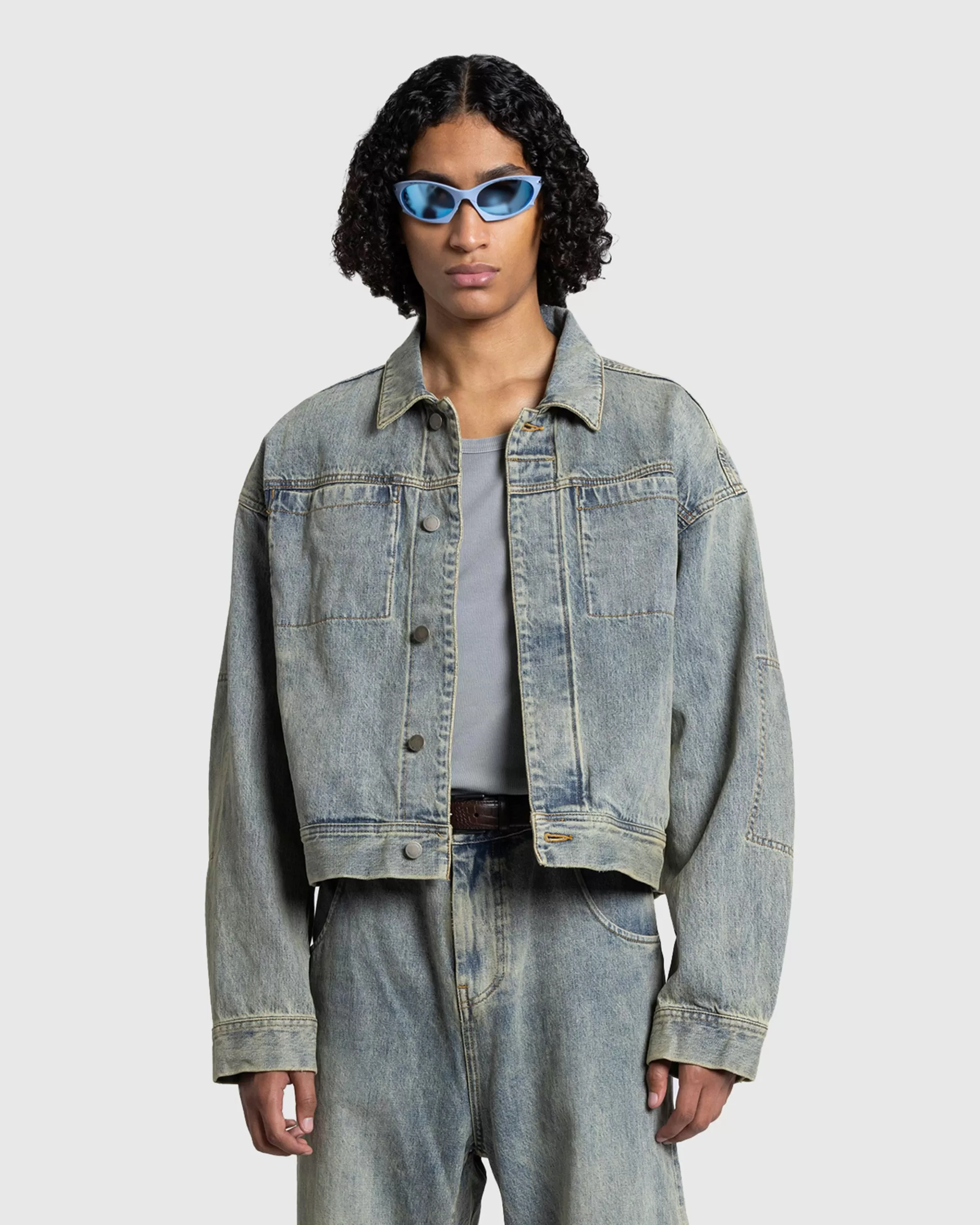 Best Entire Studios Gem Denim Jacket Surface Wave surfacewave