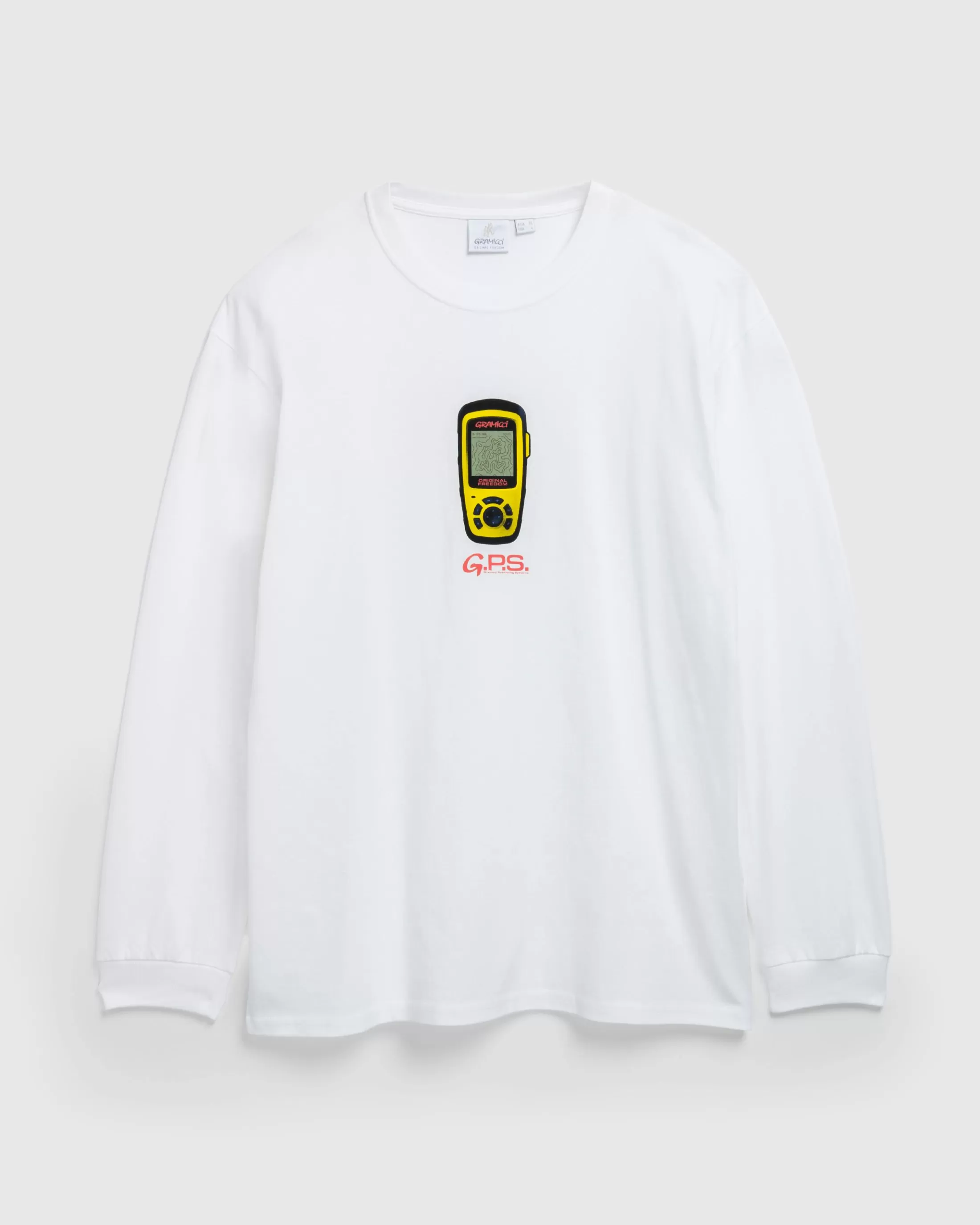 Fashion Gramicci GPS L/S Tee white