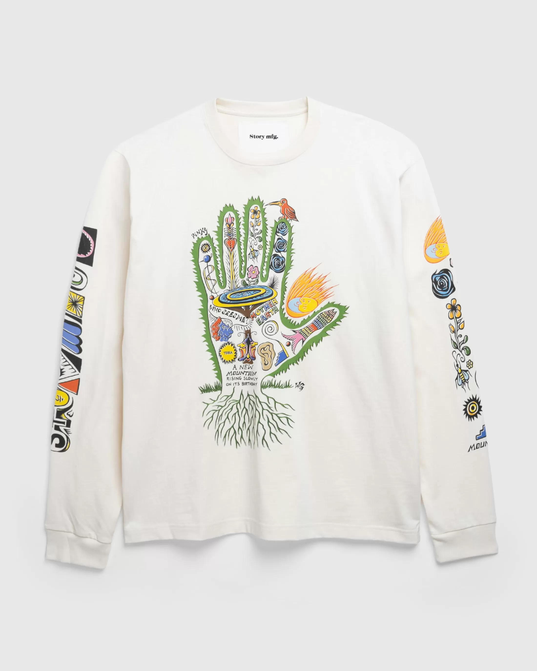 Cheap Story mfg. Grateful Tee LS Story Hand storyhand