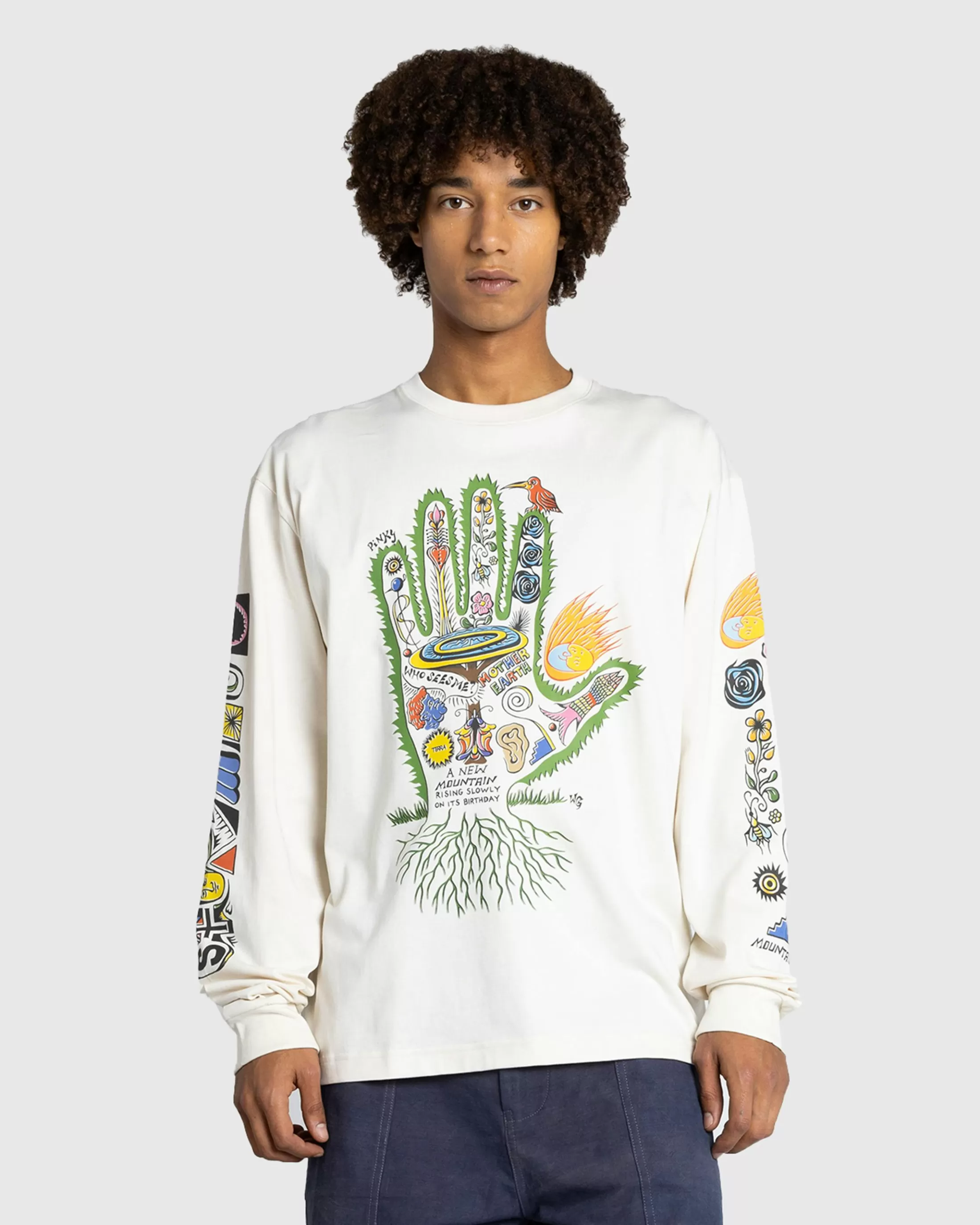 Cheap Story mfg. Grateful Tee LS Story Hand storyhand