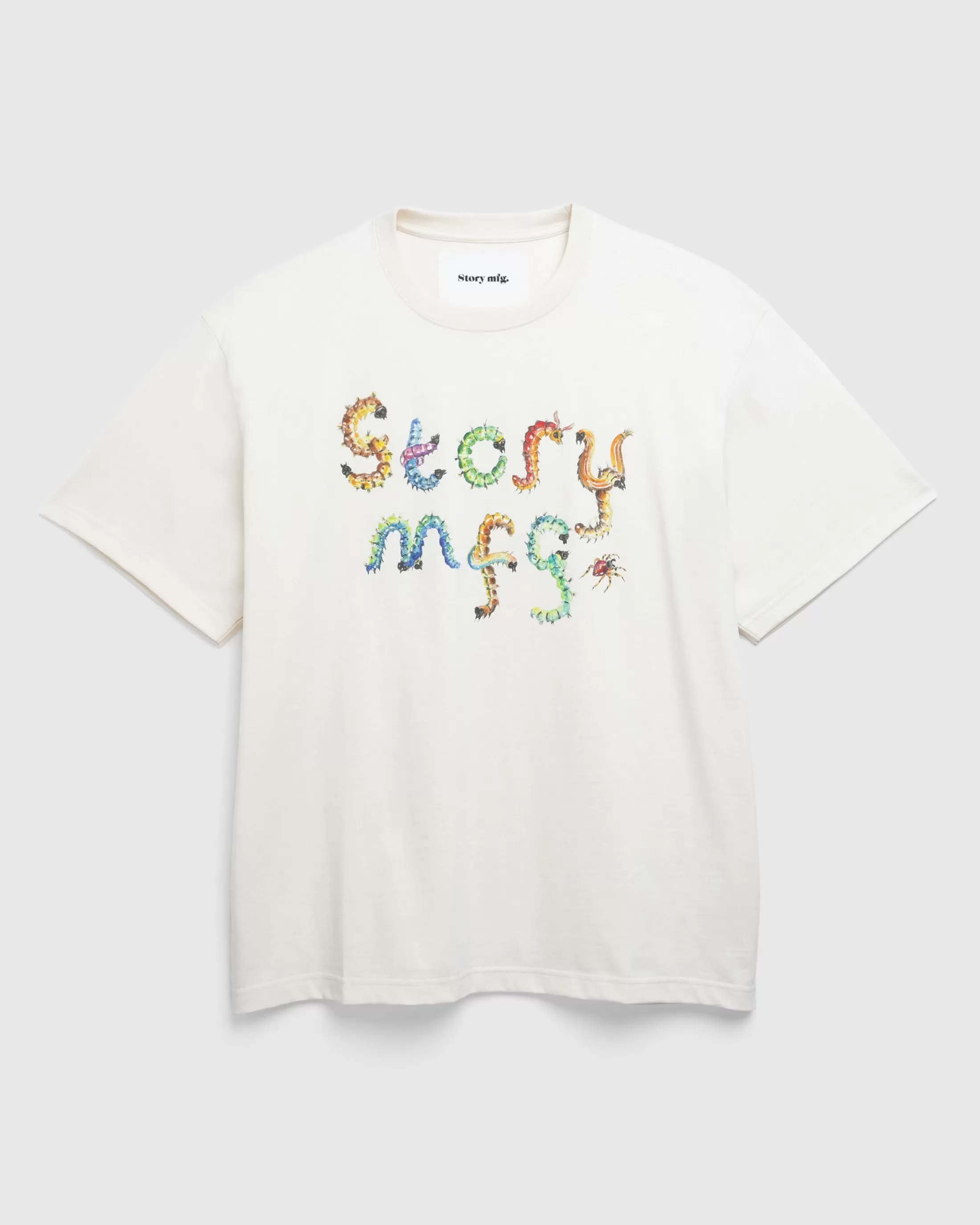 Cheap Story mfg. Grateful Tee SS Ecru Bugging ecrubugging