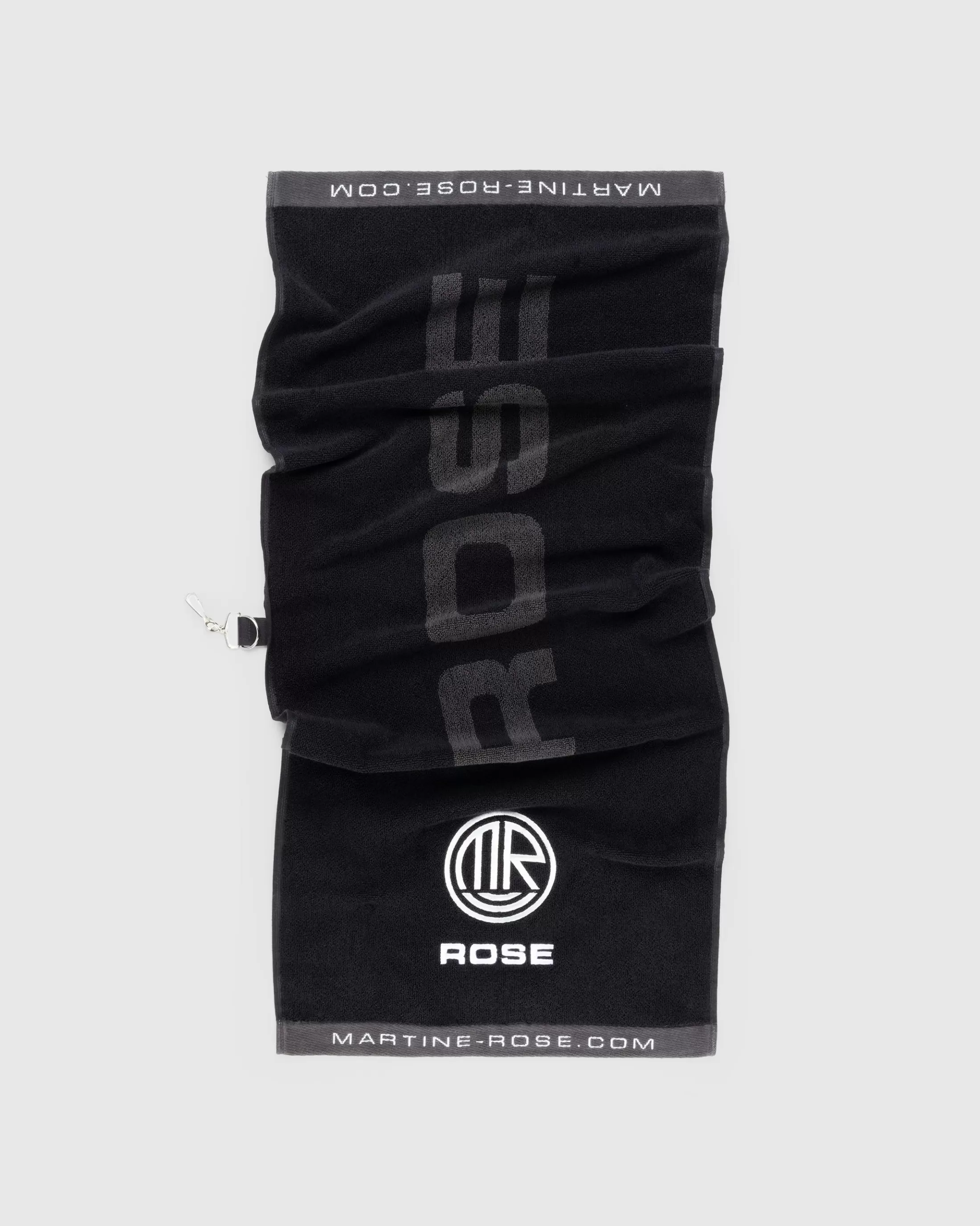 Shop Martine Rose Gym Towel black