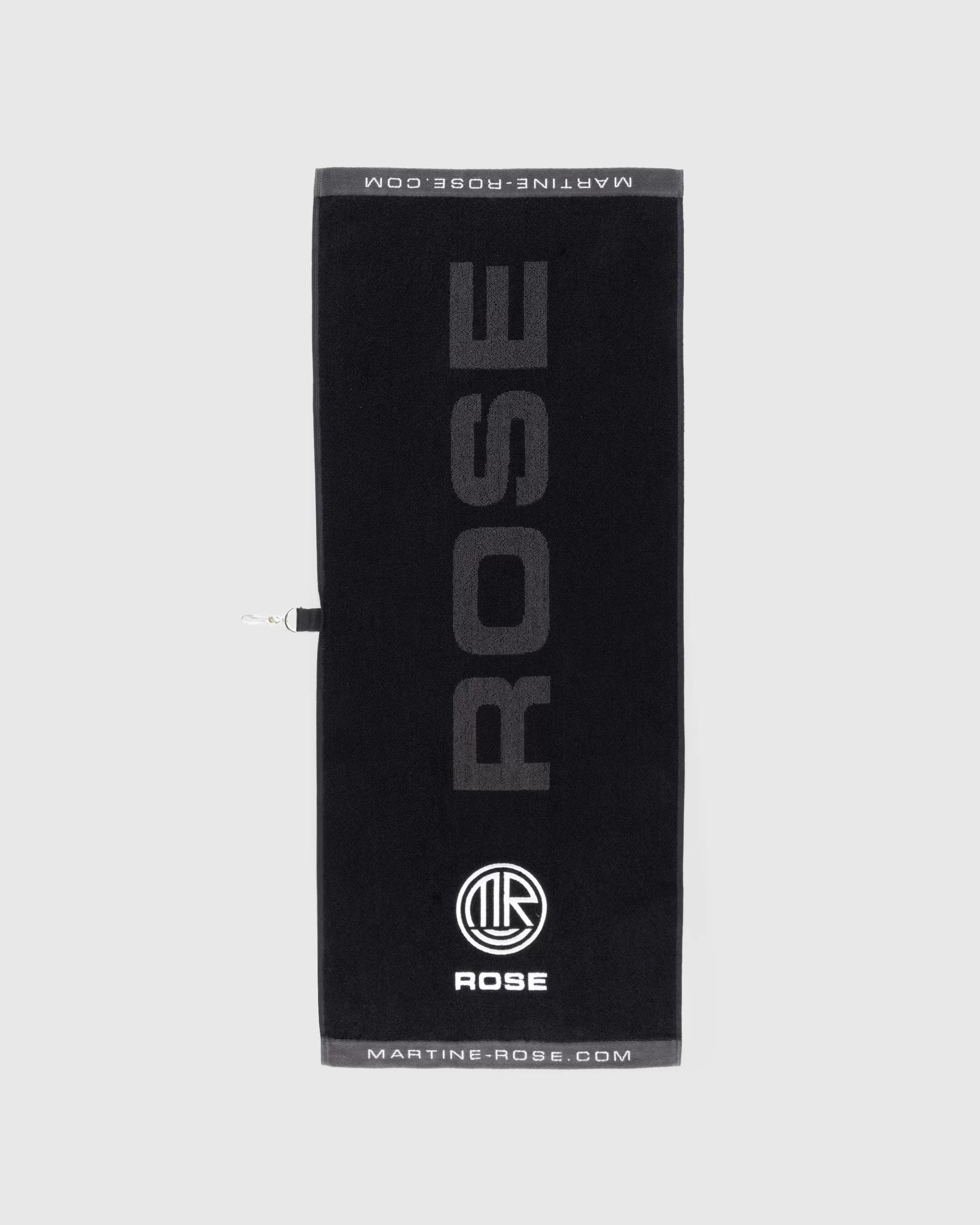 Shop Martine Rose Gym Towel black