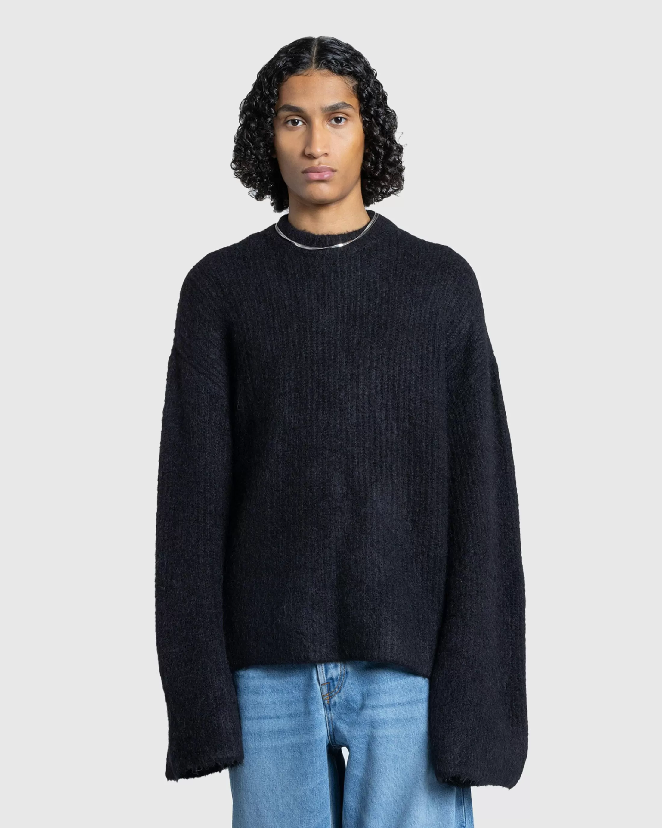 Clearance Entire Studios Heavy Knit Crew crow