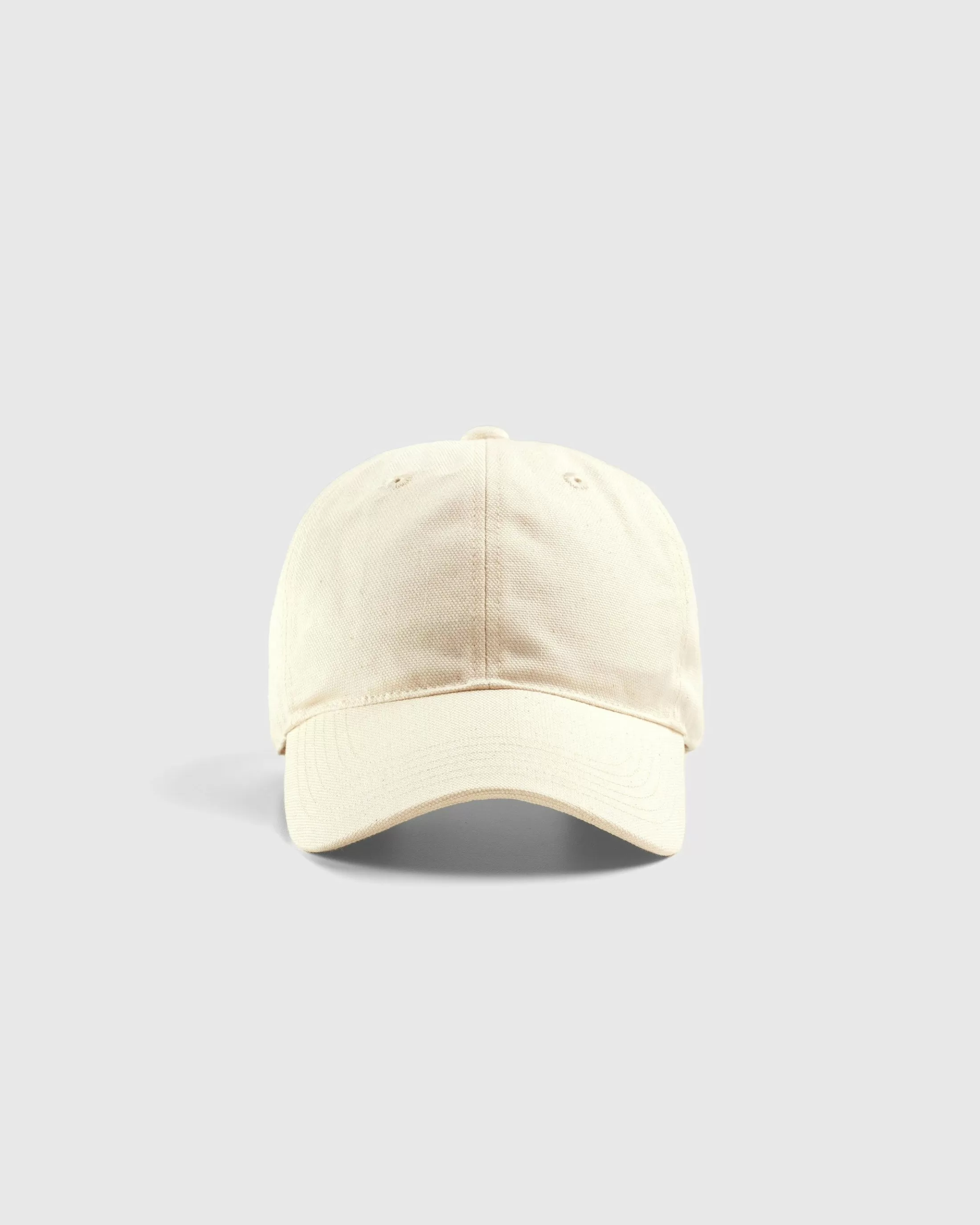 Discount Highsnobiety HIGHArt Canvas Ball Cap Off-White natural