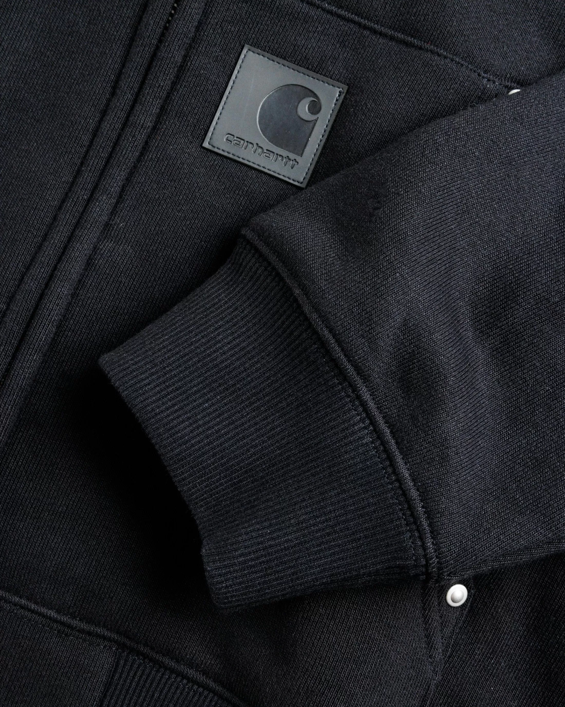 Outlet Carhartt WIP Hooded Eldon Sweatshirt Jacket black