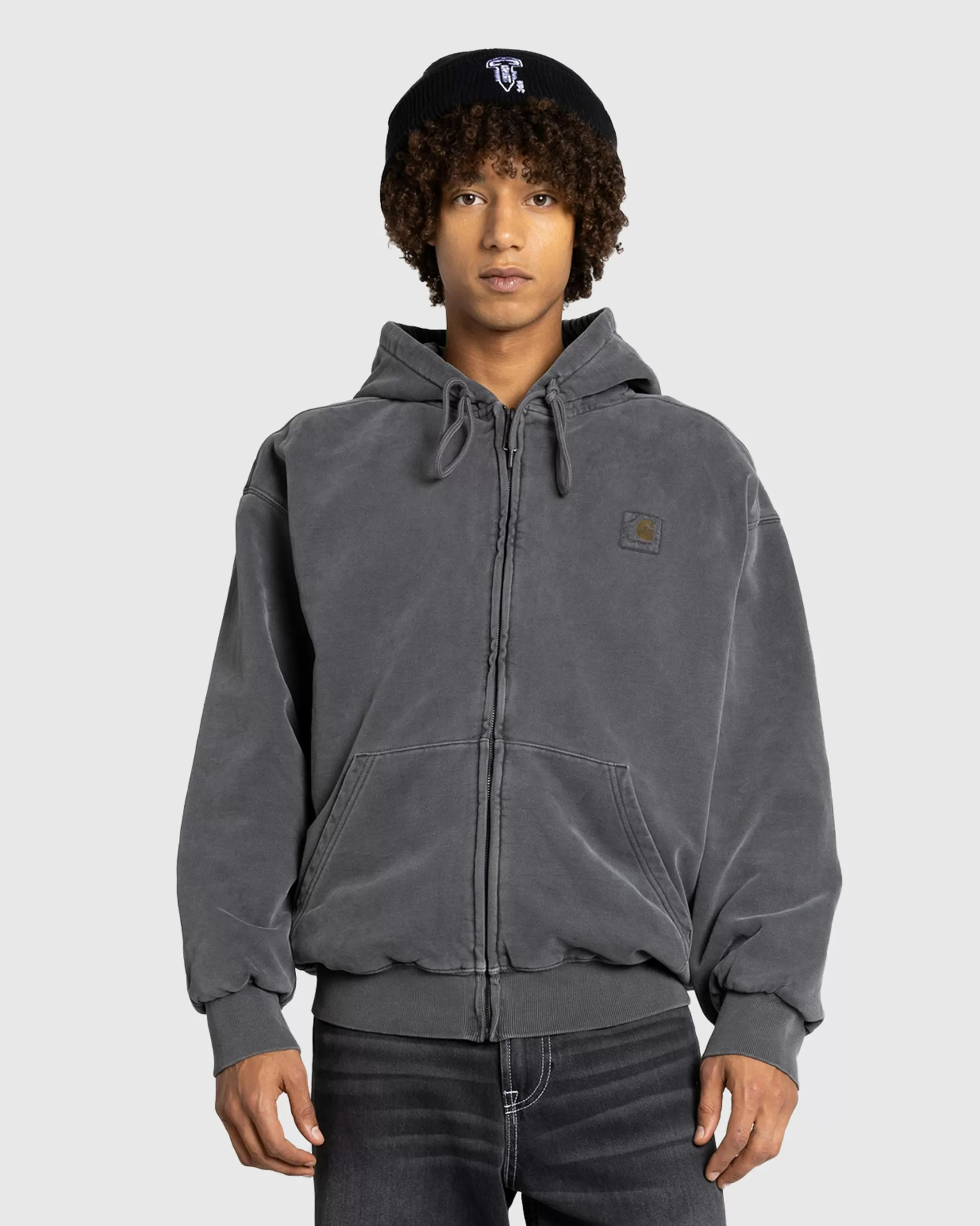 Best Carhartt WIP Hooded Vista Jacket Graphite graphite/garmentdyed