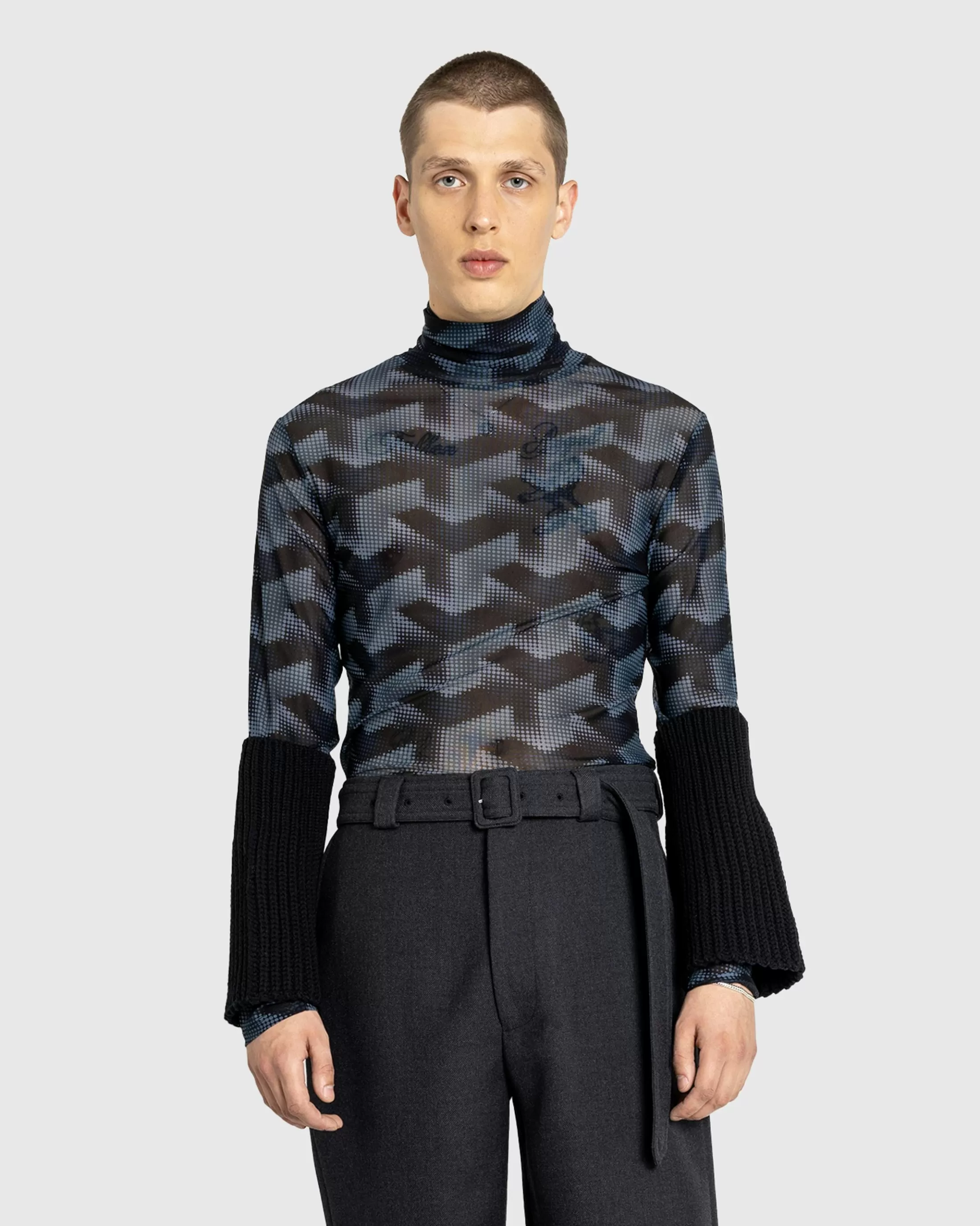 Best Dries van Noten Hoyze Turtleneck petrol