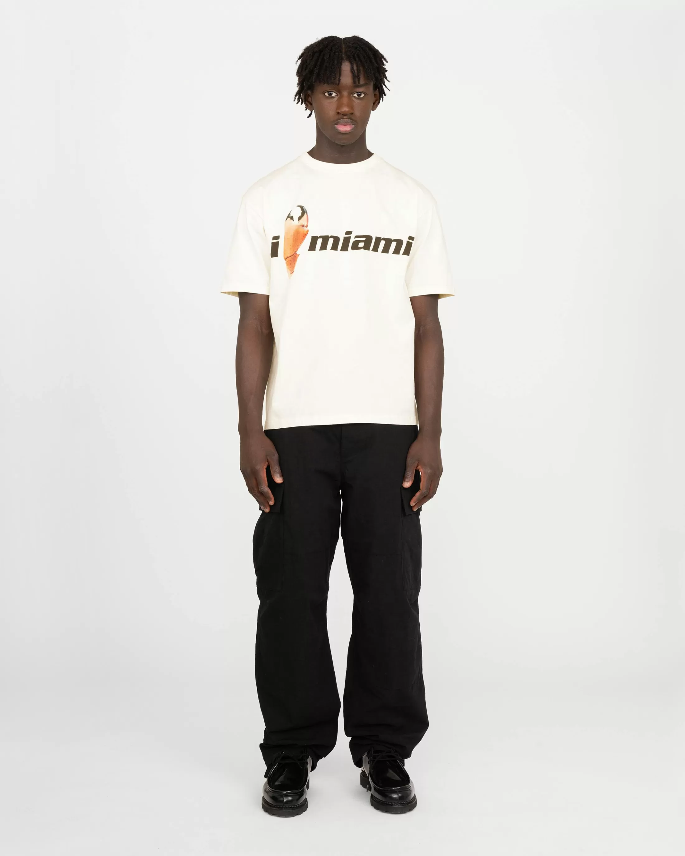 Cheap Highsnobiety I Love Miami T-Shirt beige