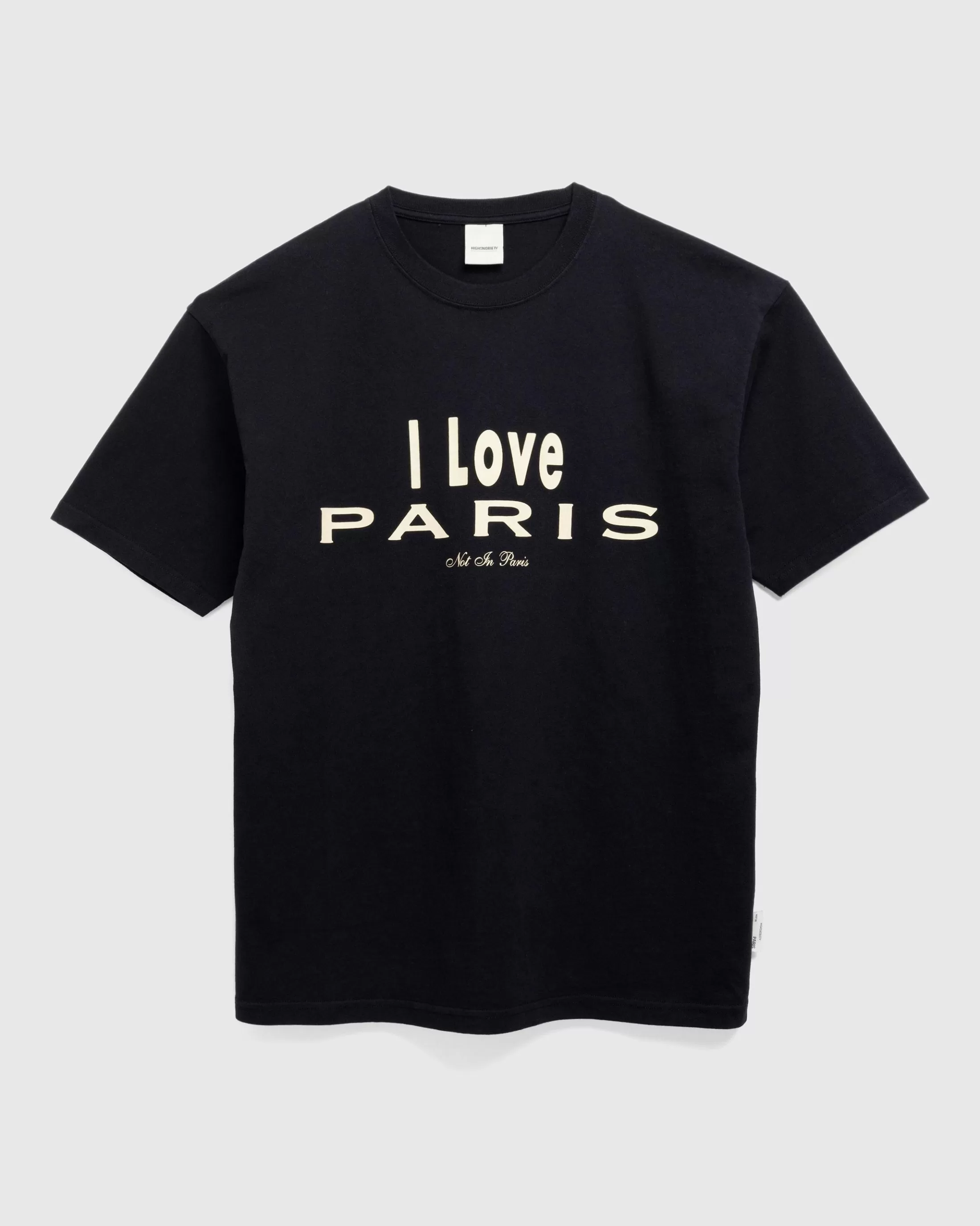 Best Sale Highsnobiety I Love Paris T-Shirt black