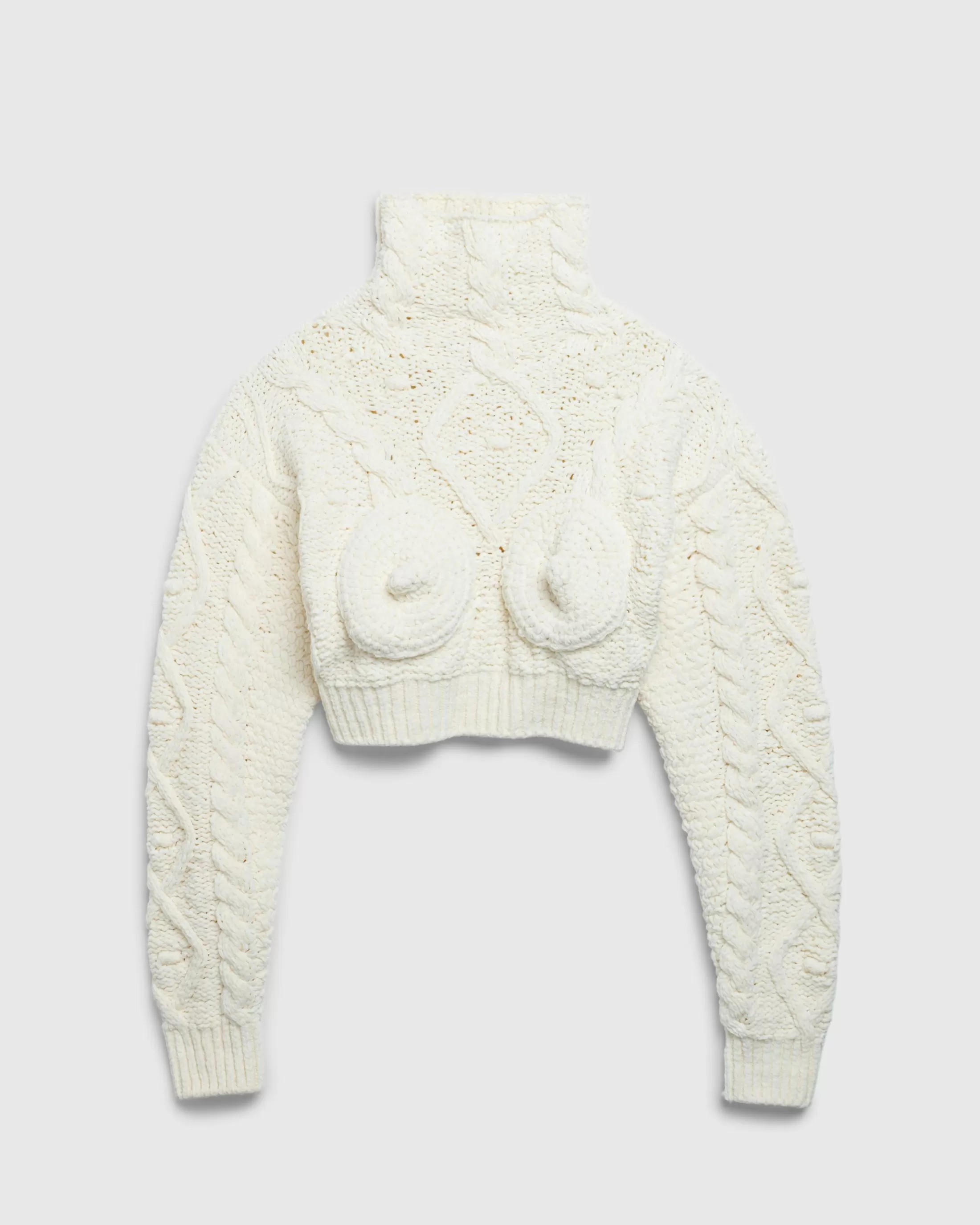 Outlet Jean Paul Gaultier Iconic Madonna Jumper cream